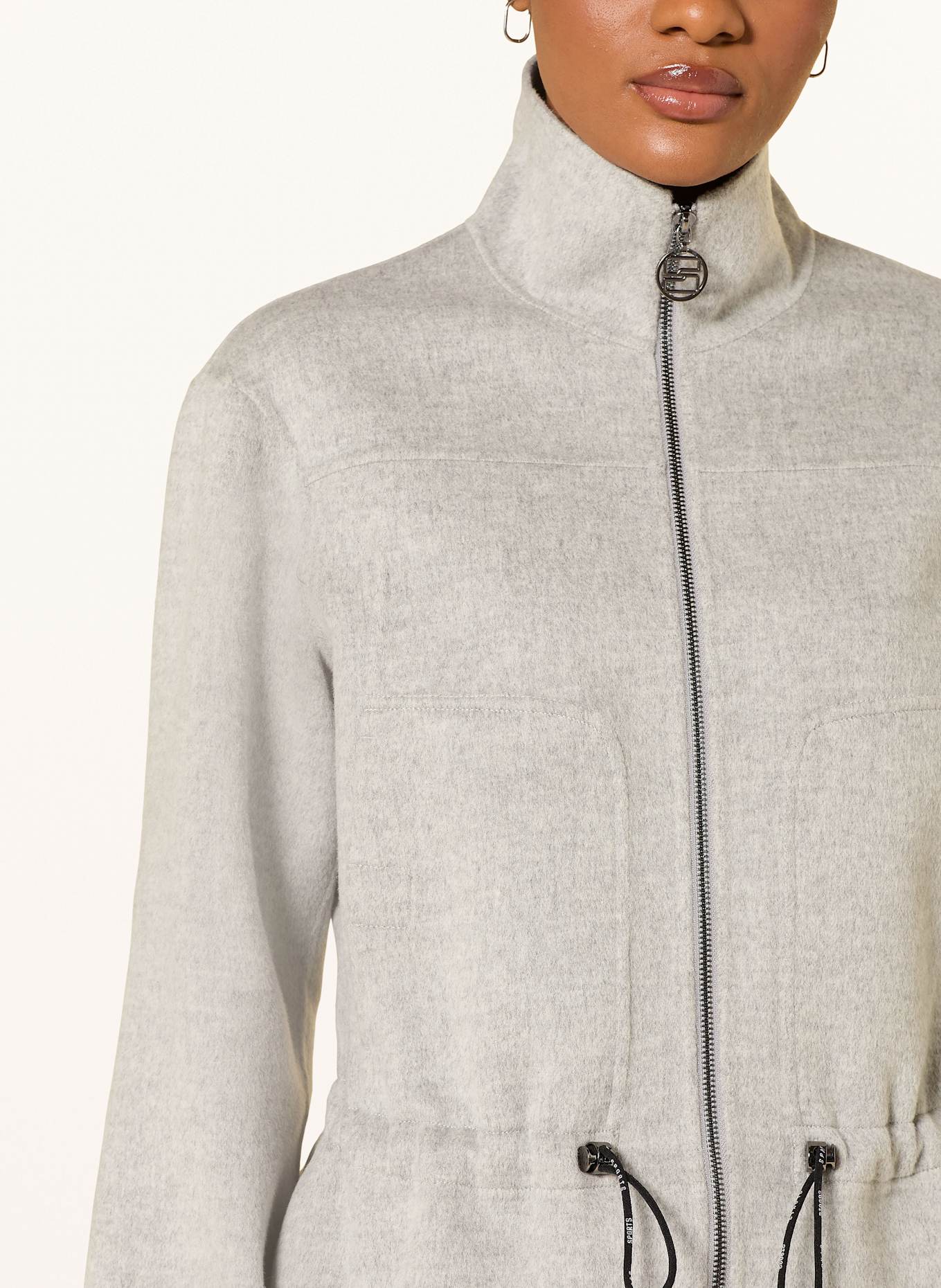 MARC CAIN Jacke: HELLGRAU