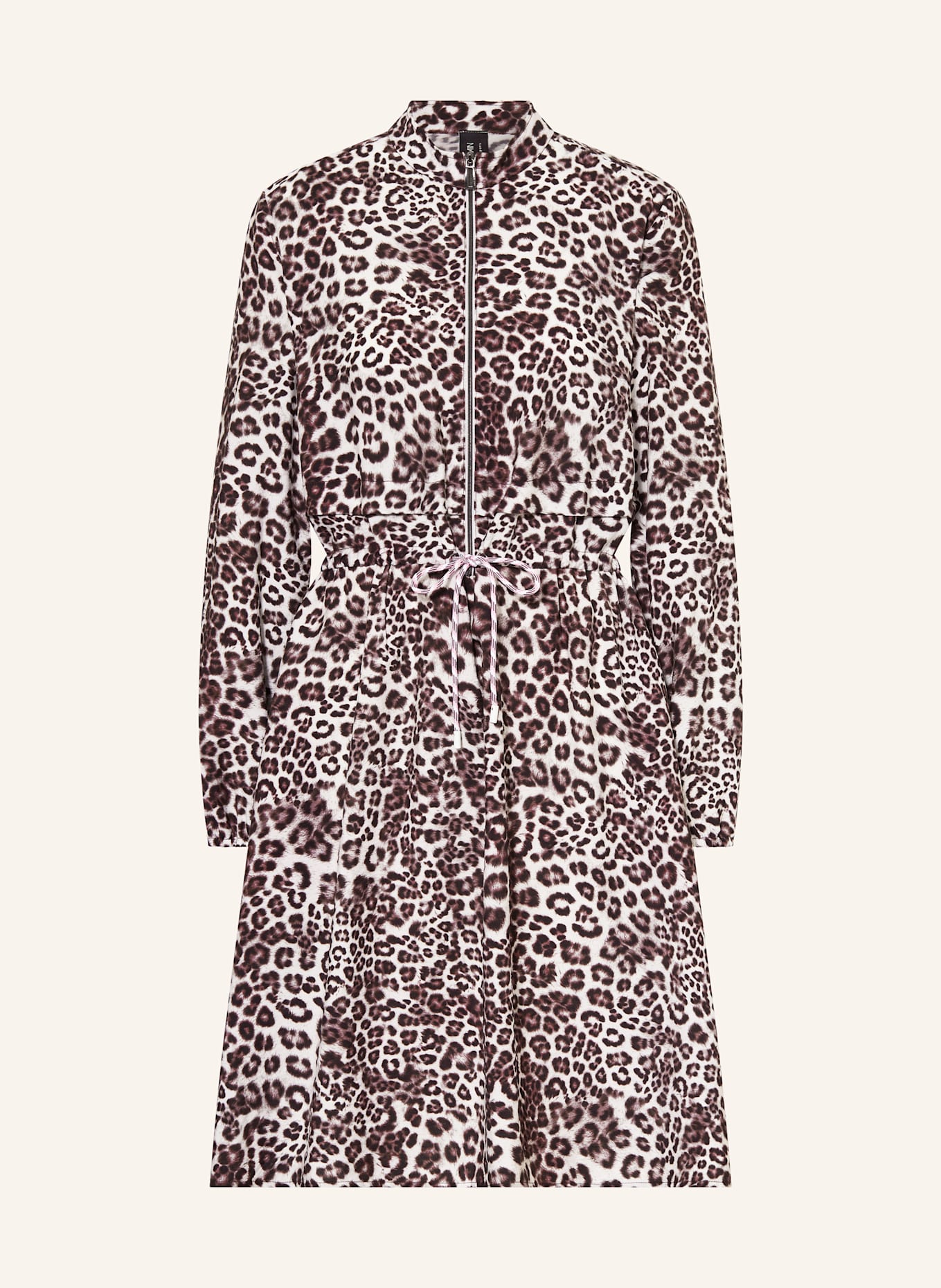 MARC CAIN Sukienka: BIAŁY / CZARNY / BRĄZOWY