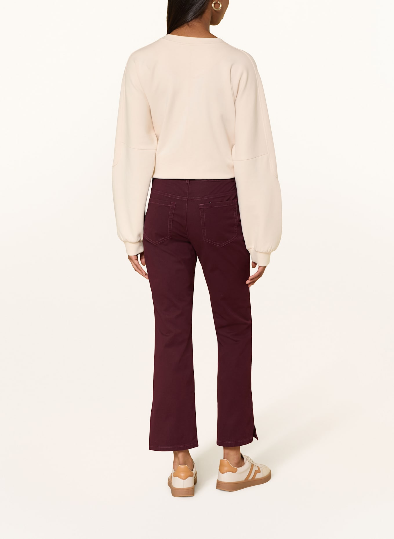 MARC CAIN Hose FORLI BW: 295 aubergine