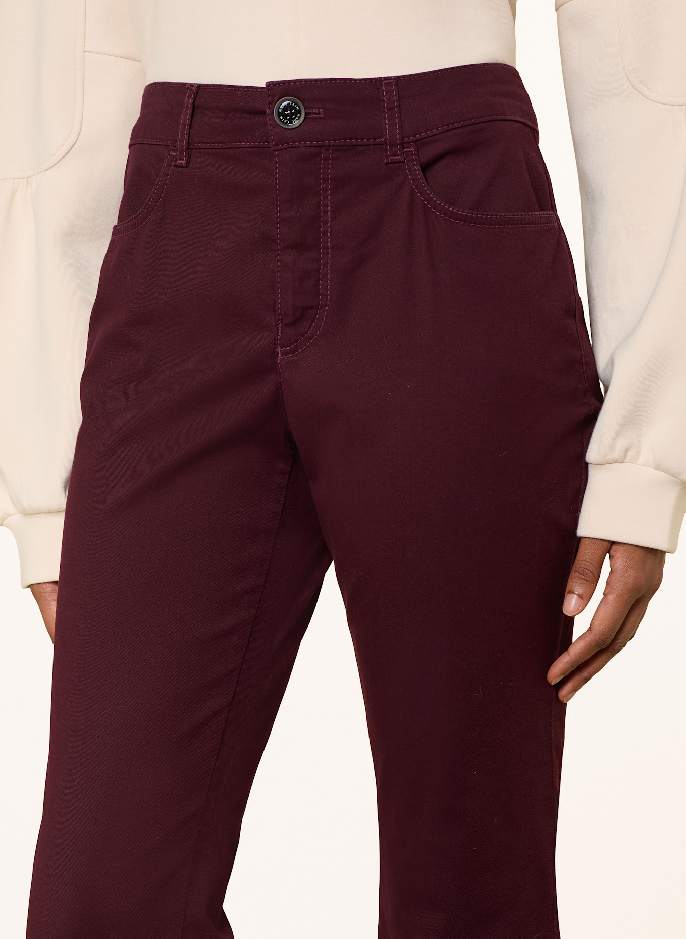 MARC CAIN Hose FORLI BW: 295 aubergine