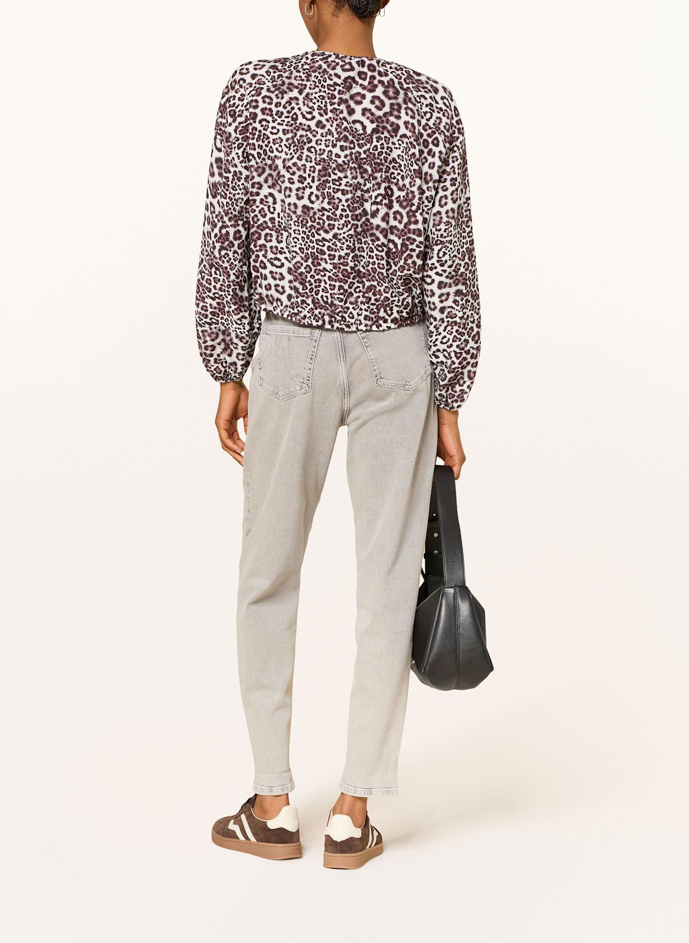 MARC CAIN Bluzka: BIAŁY / CZARNY / BRUDNY RÓŻ