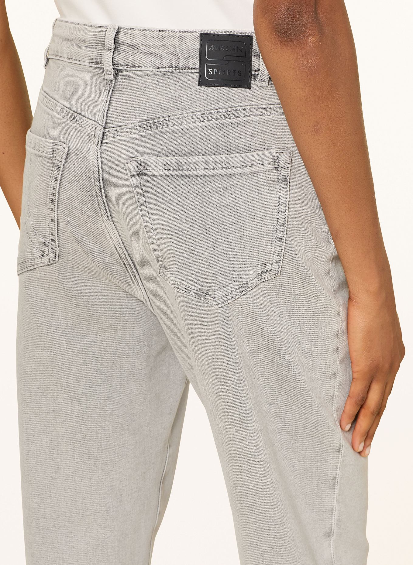 MARC CAIN Straight Jeans FEURA: HELLGRAU