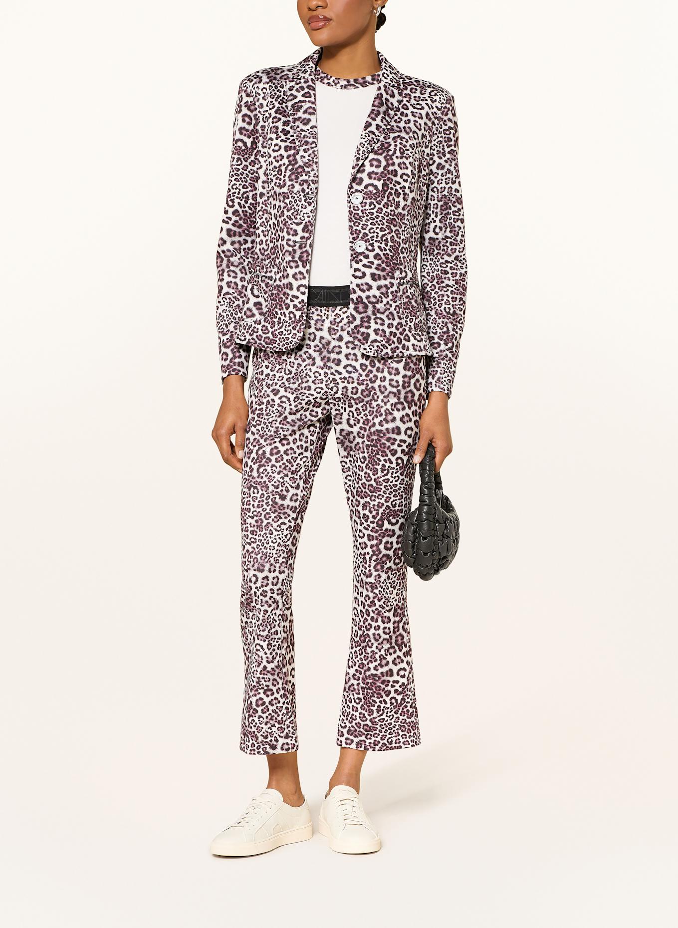 MARC CAIN Haut: BLANC / NOIR / LILAS CLAIR