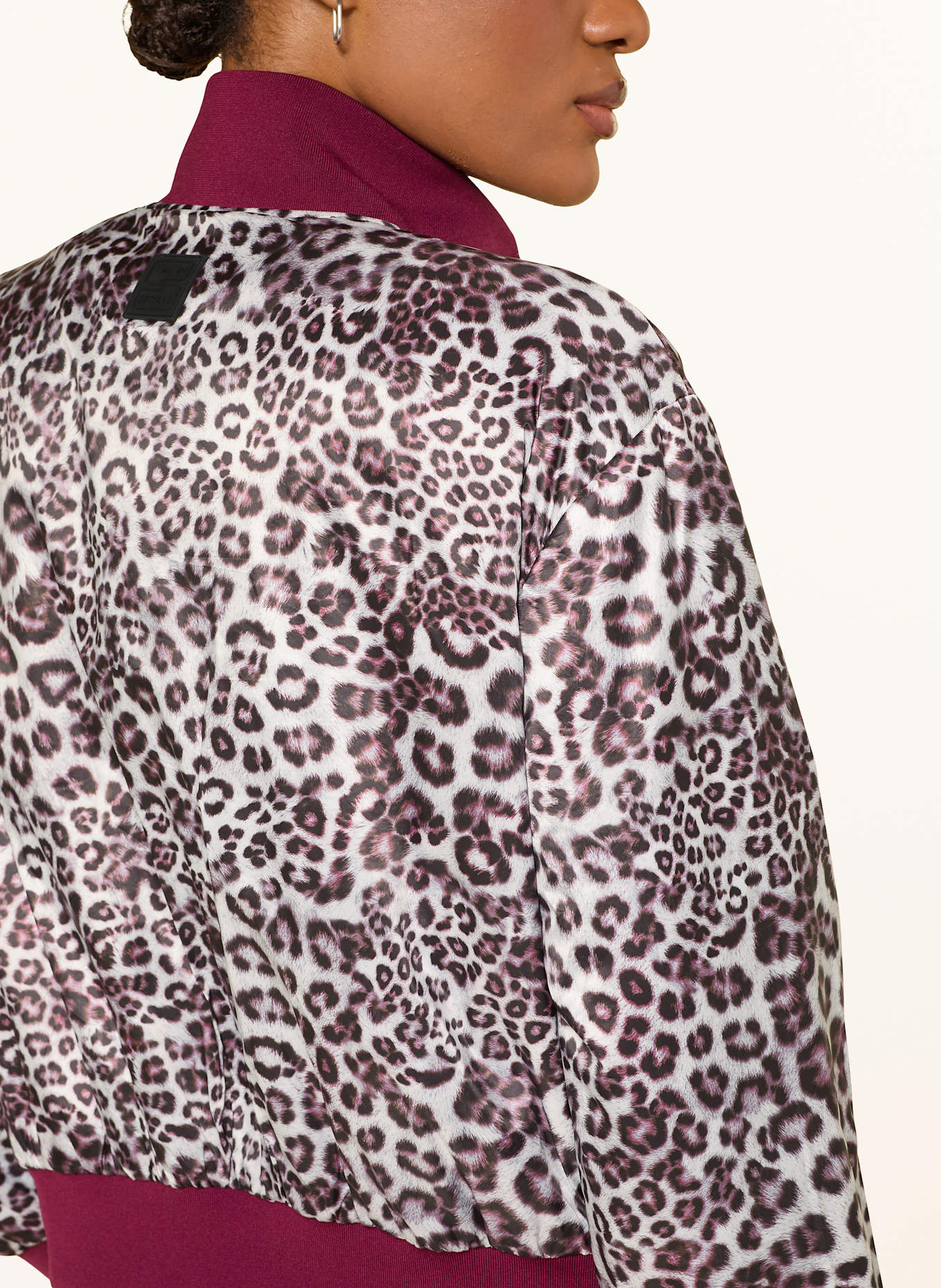 MARC CAIN Blouson zum Wenden: DUNKELROT / WEISS / PINK