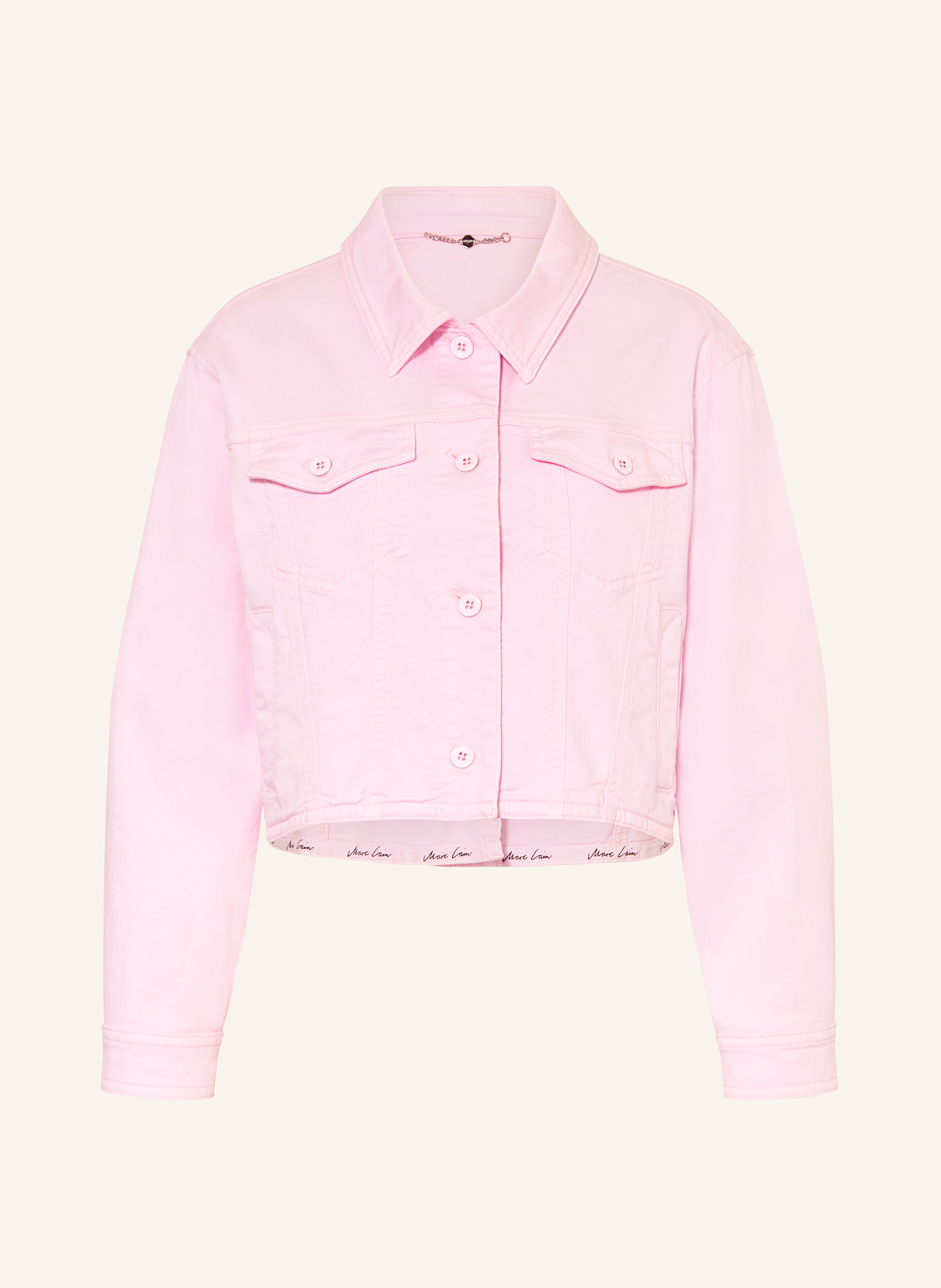 MARC CAIN Kurtka jeansowa: 255 pink tulle