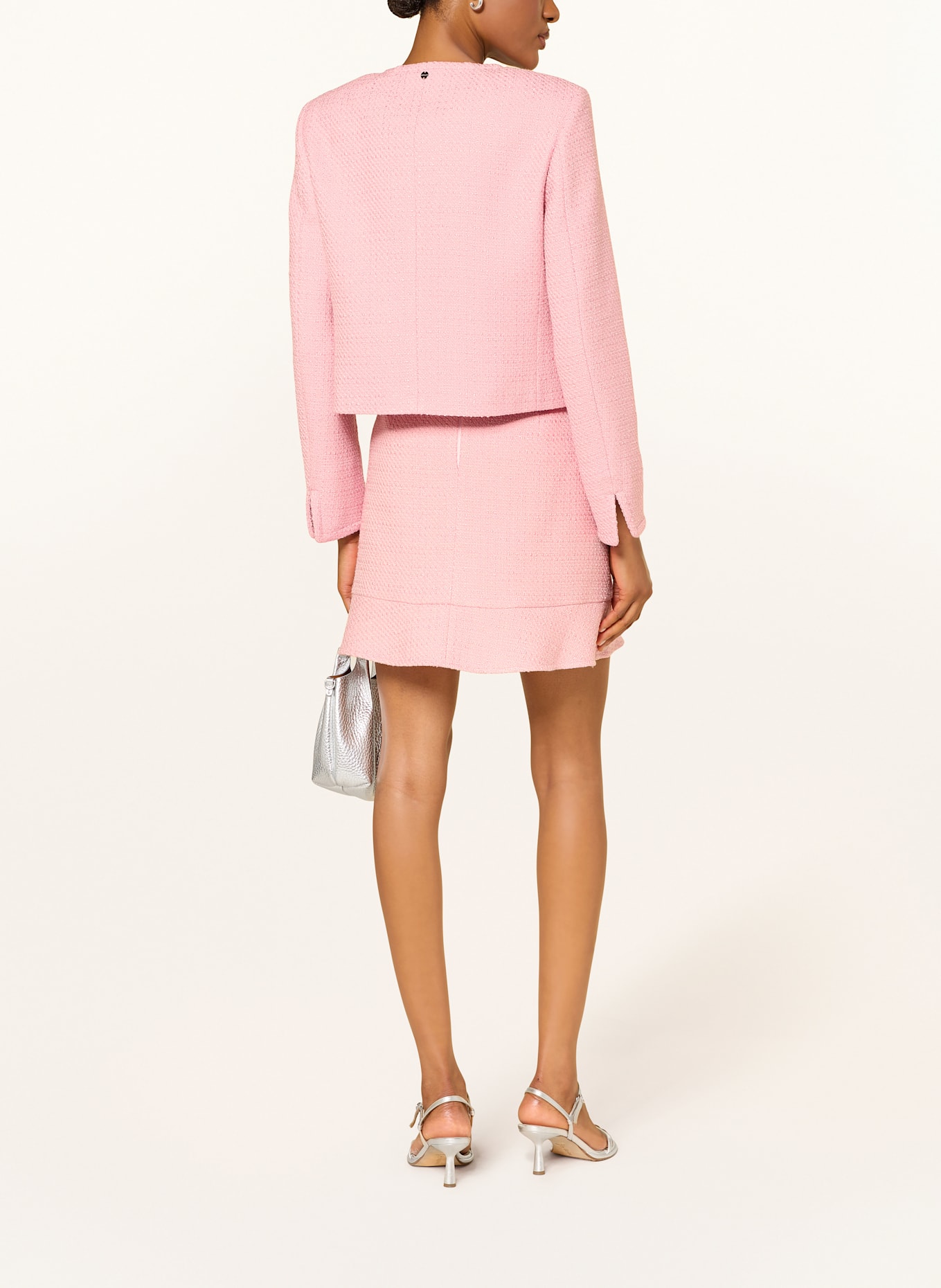 MARC CAIN Tweed-Jacke: 255 pink tulle