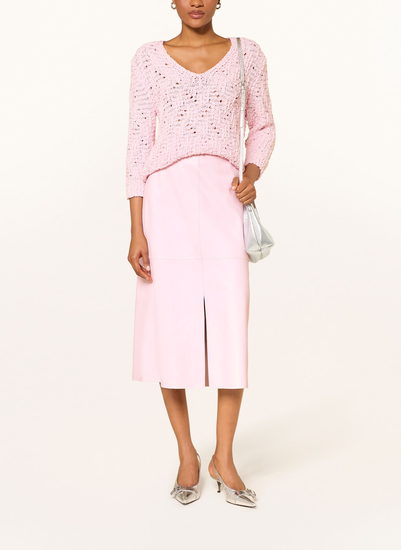 MARC CAIN Pullover: 255 pink tulle