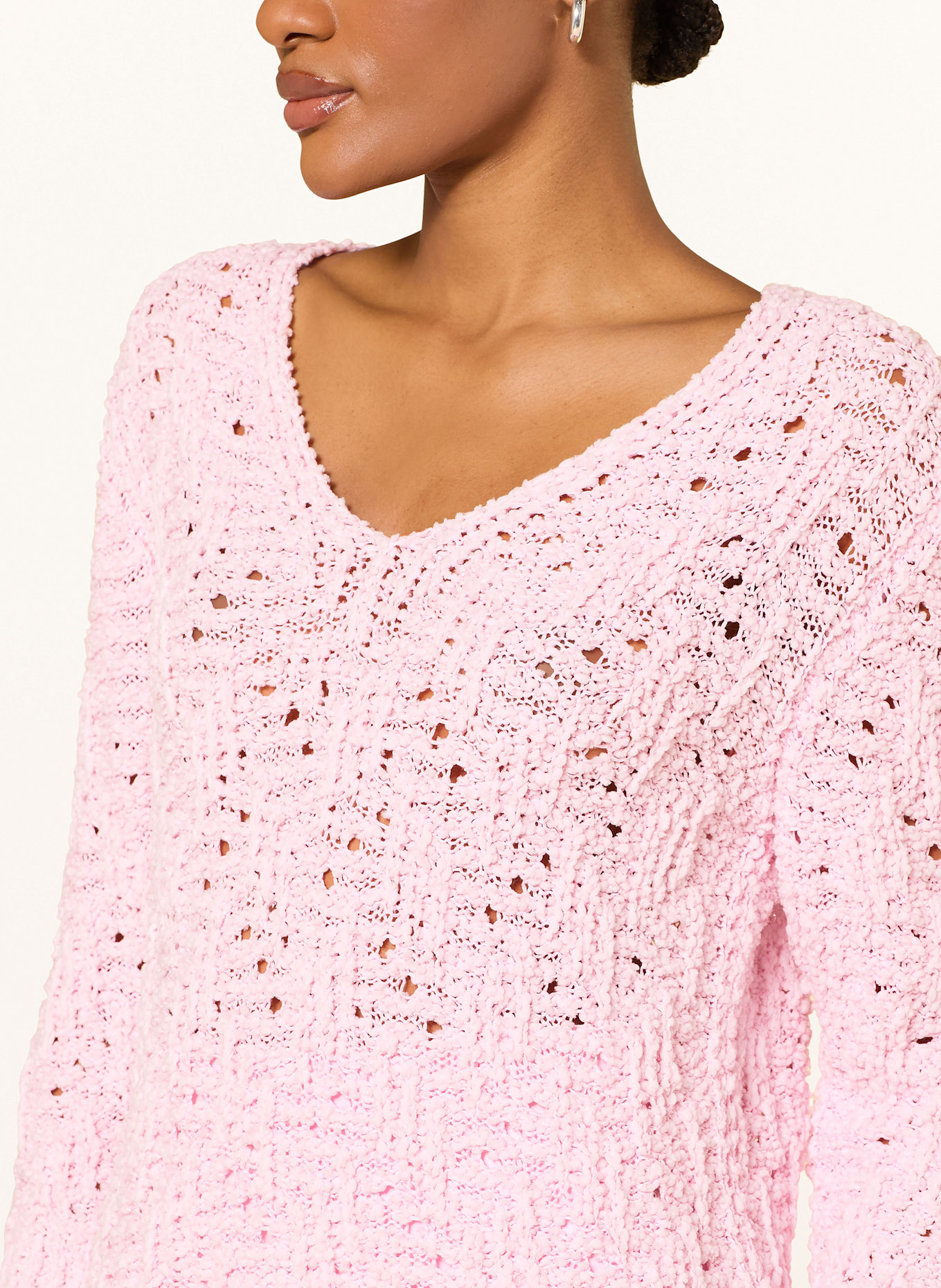 MARC CAIN Pullover: 255 pink tulle