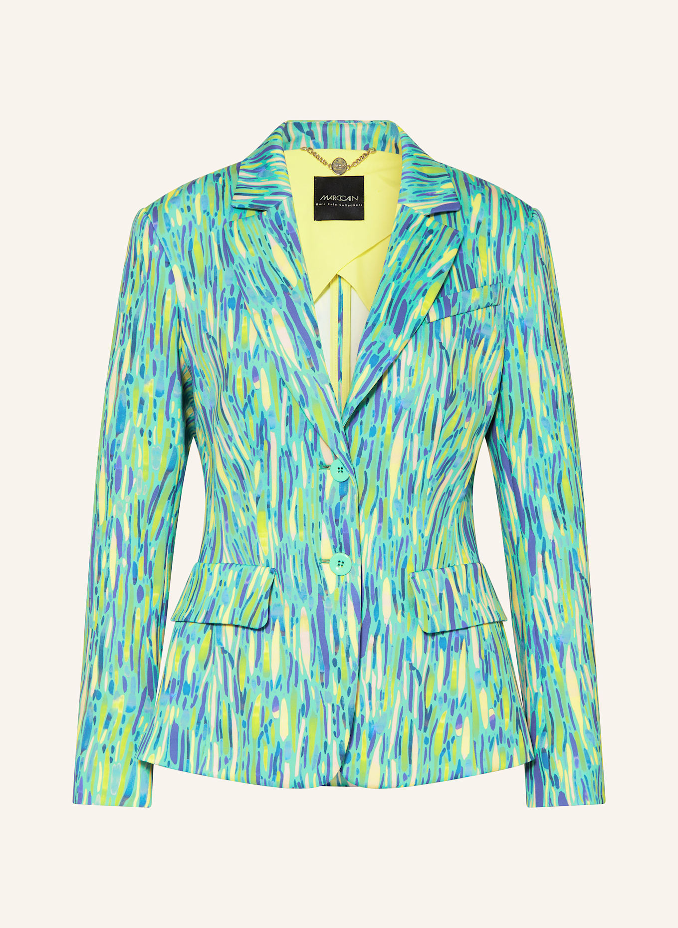 MARC CAIN Jerseyblazer: 550 bright jade