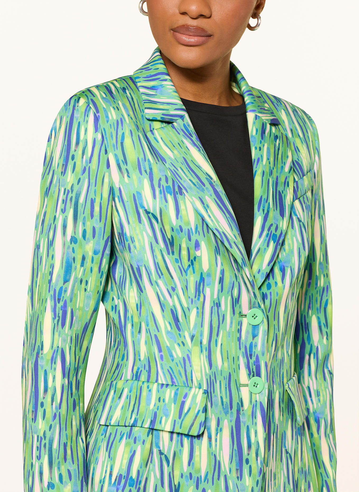 MARC CAIN Jerseyblazer: 550 bright jade