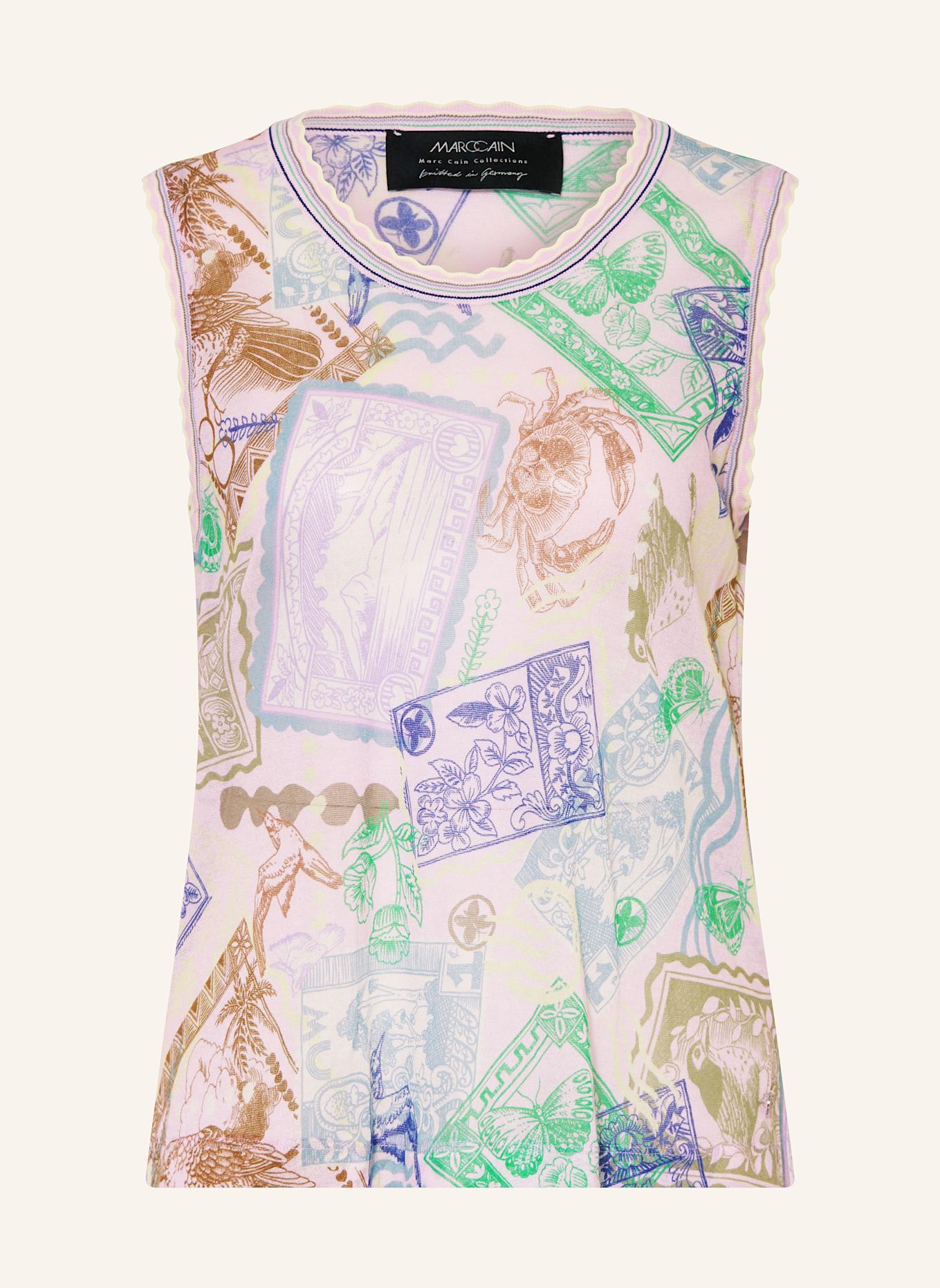 MARC CAIN Knit top: 255 pink tulle