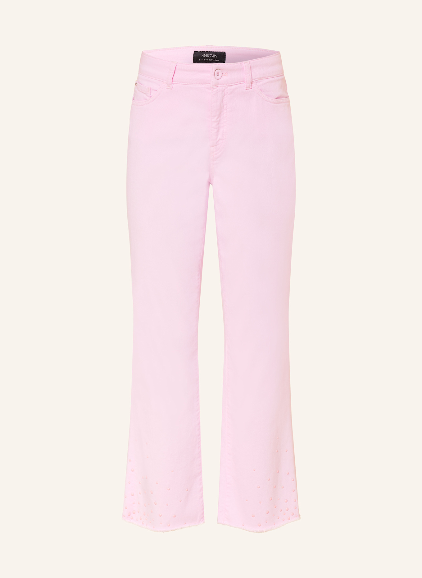MARC CAIN Jeansy 7/8 FORLI: 255 pink tulle