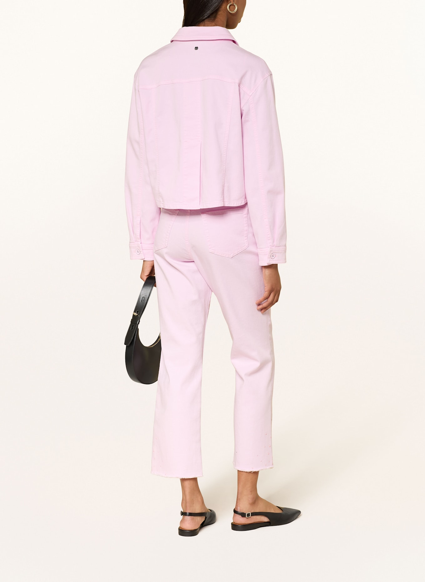 MARC CAIN Jeansy 7/8 FORLI: 255 pink tulle