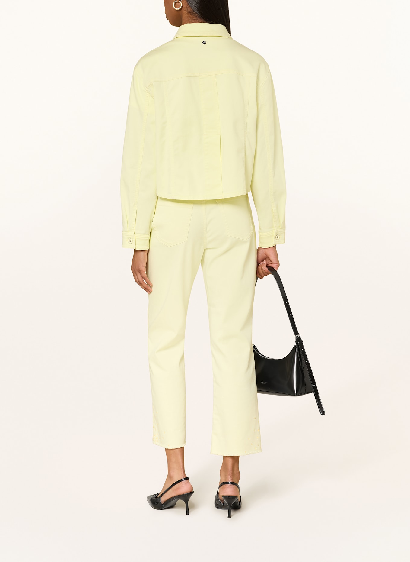 MARC CAIN Jeansy 7/8 FORLI: 404 deep limonella