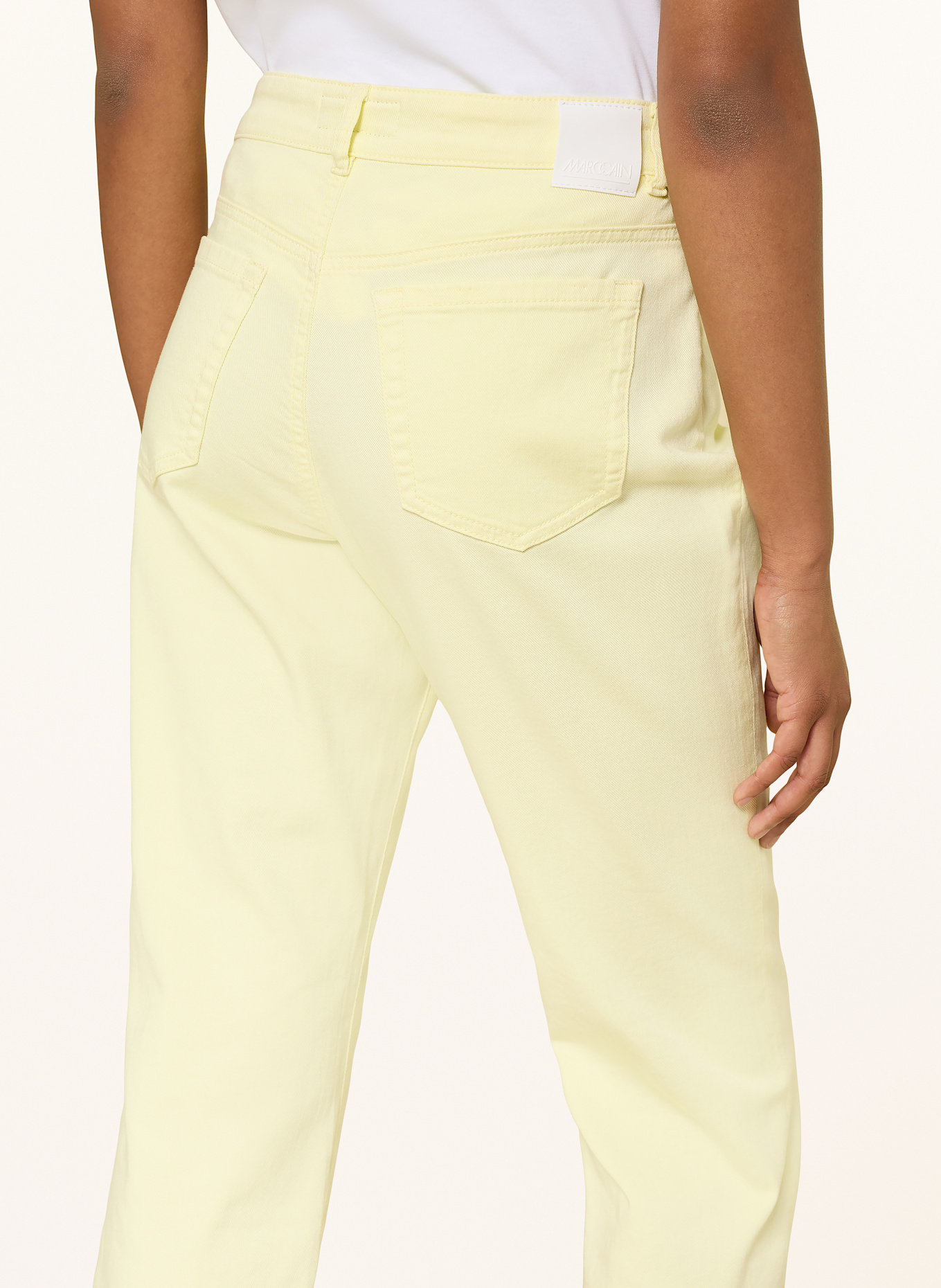 MARC CAIN Jeansy 7/8 FORLI: 404 deep limonella