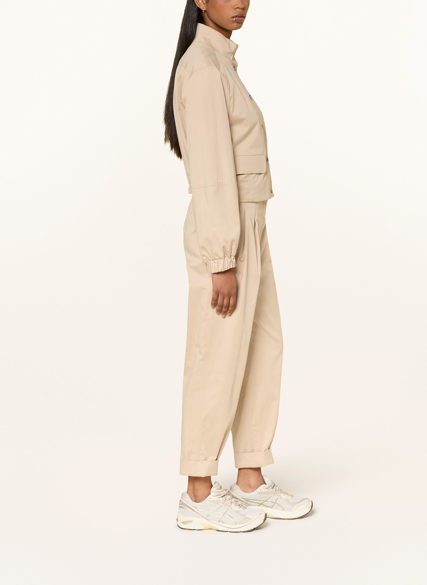 MARC CAIN Kalhoty FAQUS: 610 light stone