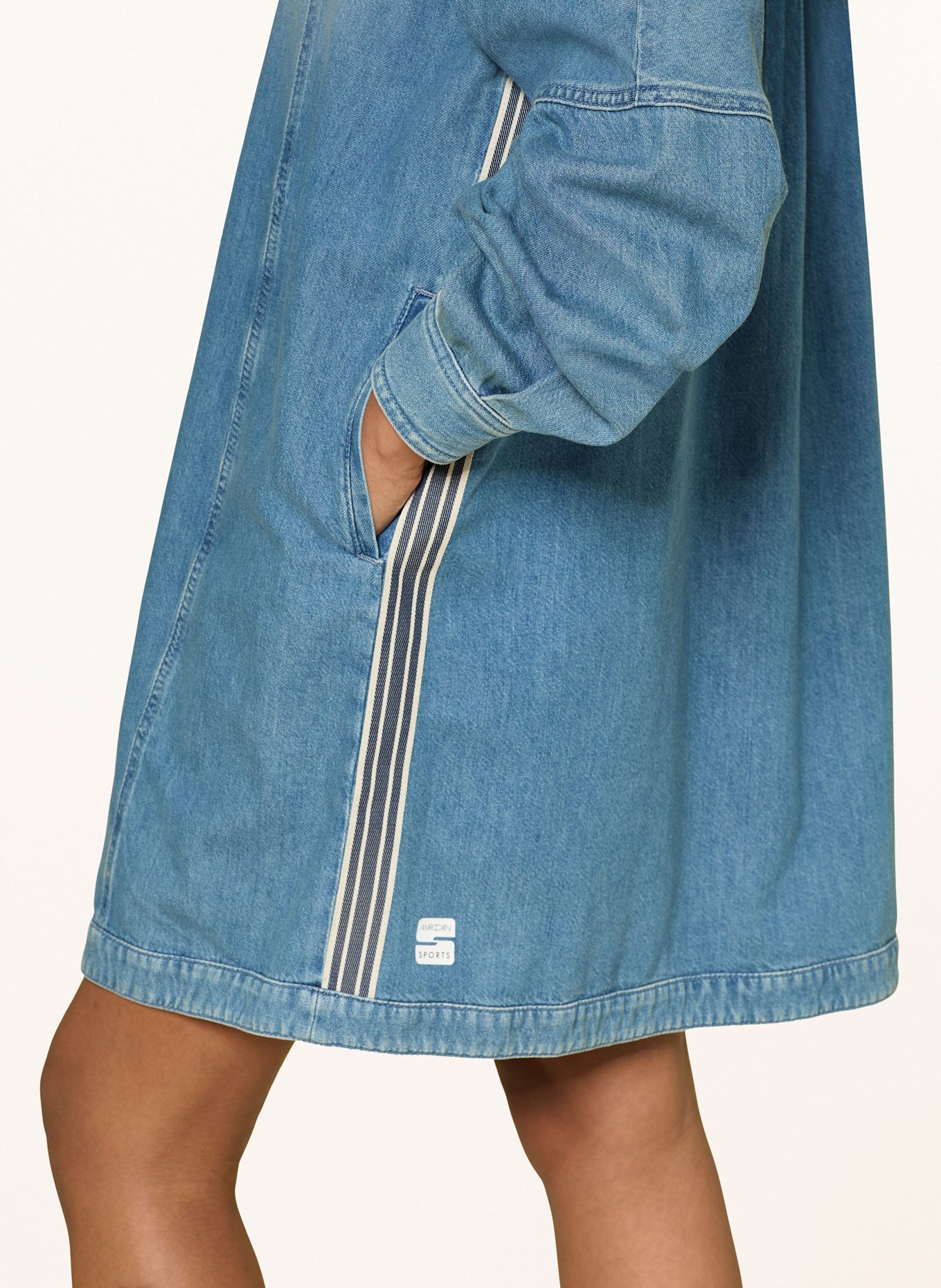 MARC CAIN Jeanskleid: 353 blue denim