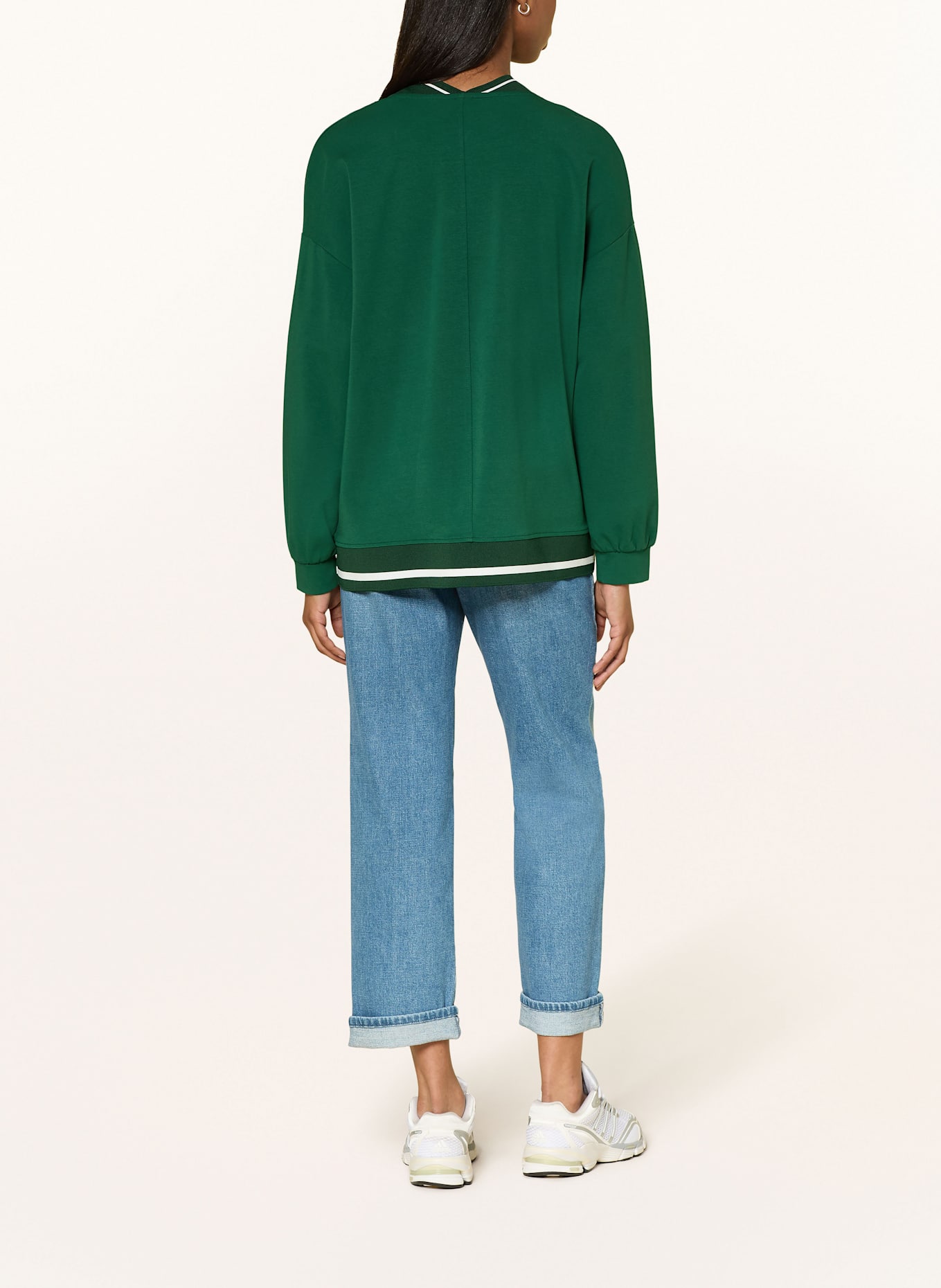 MARC CAIN Mikinová bunda: 556 dark jade green