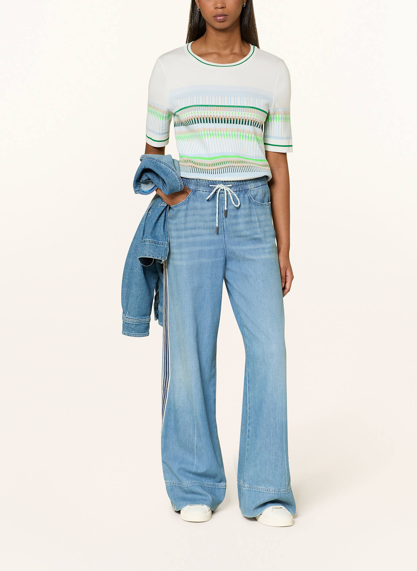 MARC CAIN Strickshirt: 316 skyway new