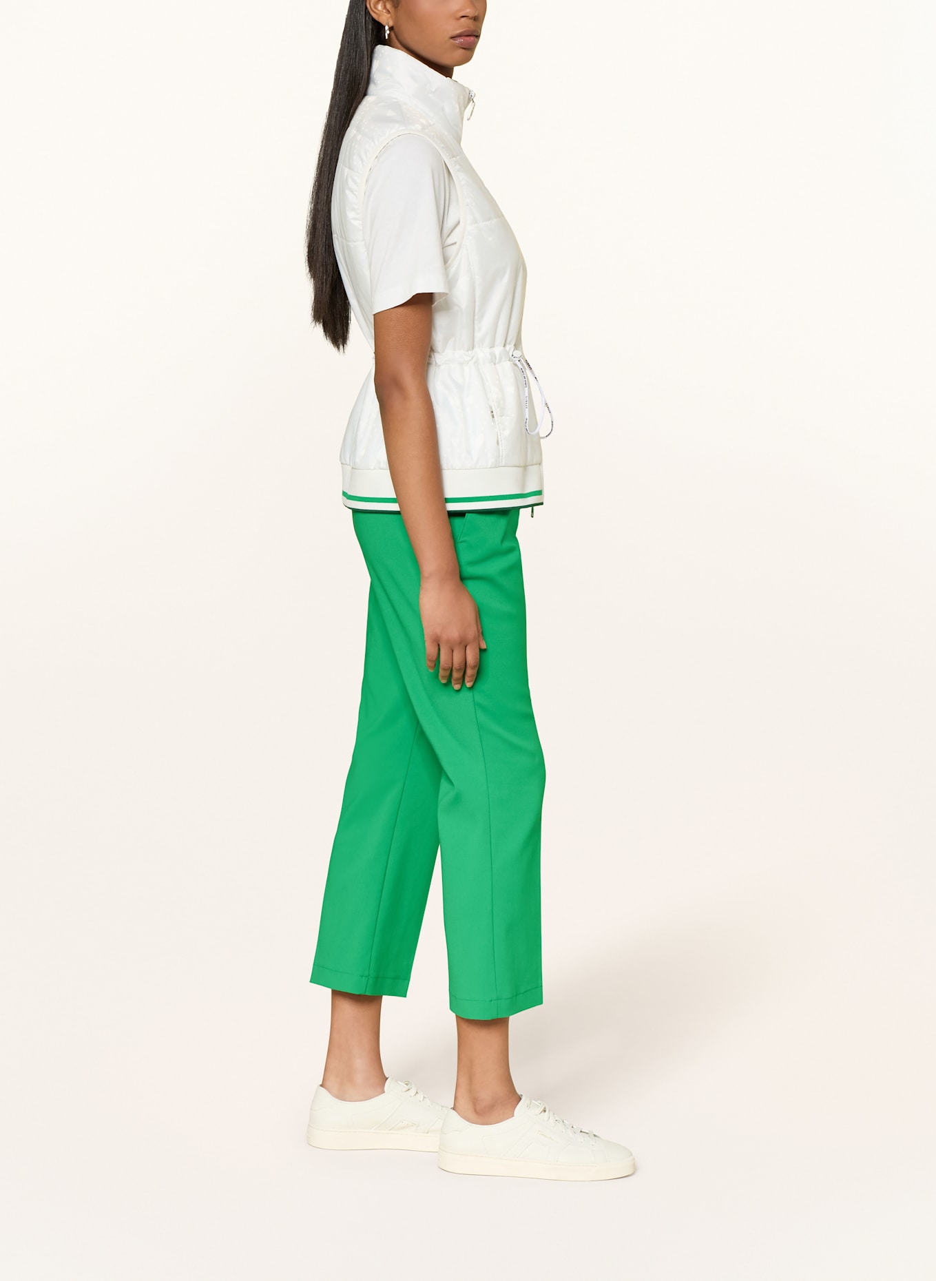 MARC CAIN 7/8-Hose FUYU: 554 bright emerald new