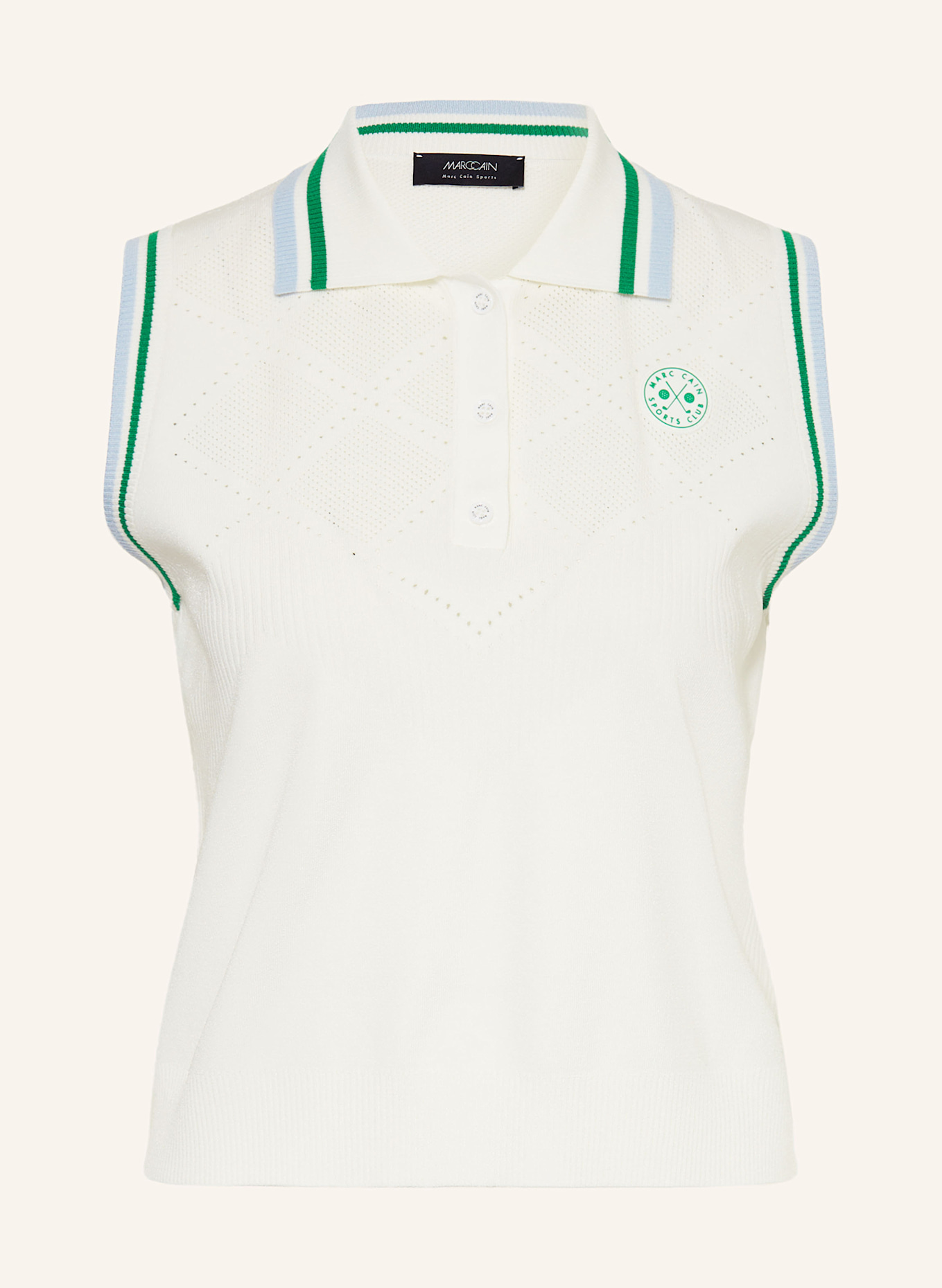 MARC CAIN Úpletová polokošile: 110 off