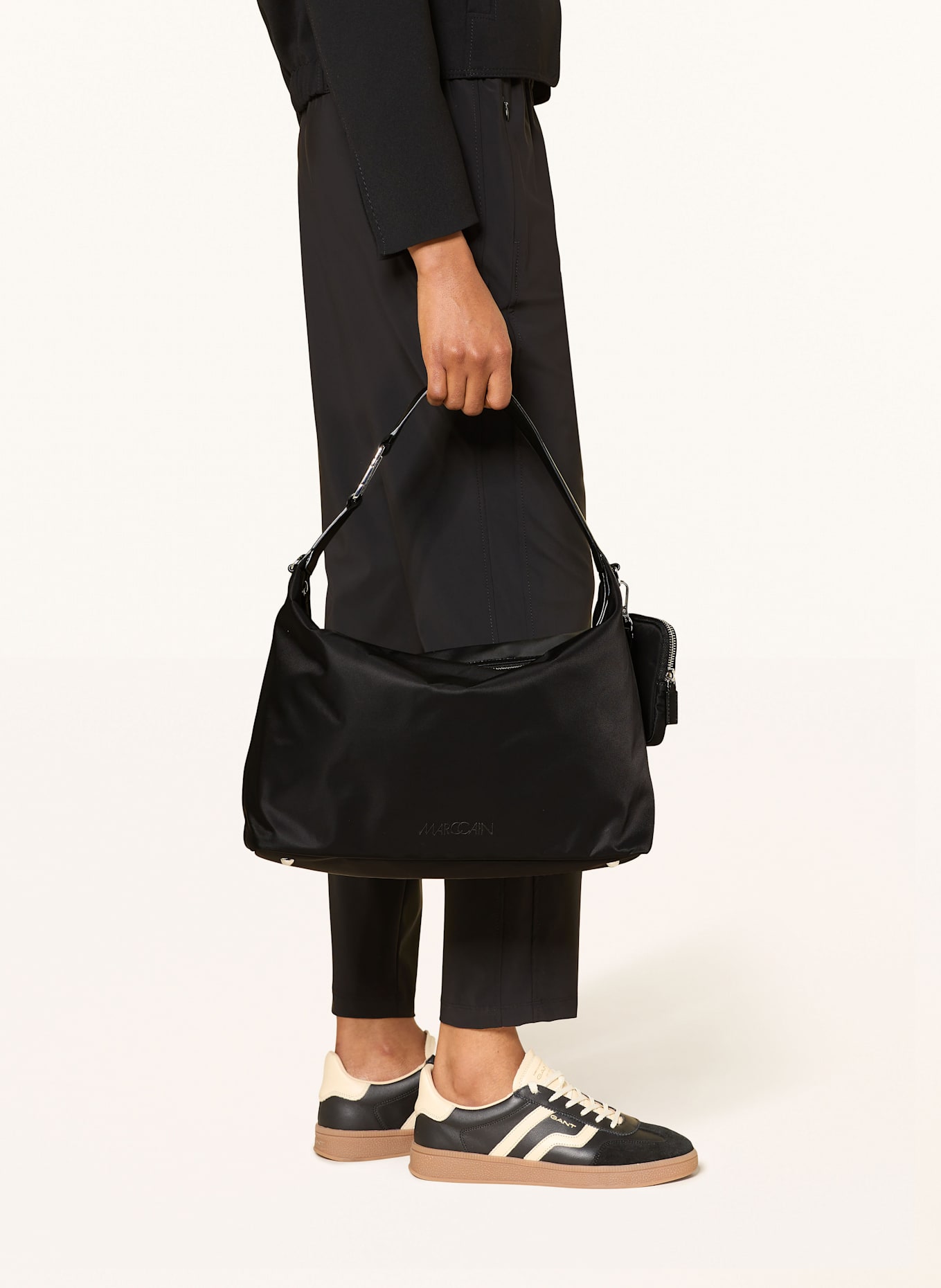 MARC CAIN Shoulder bag: 900 BLACK