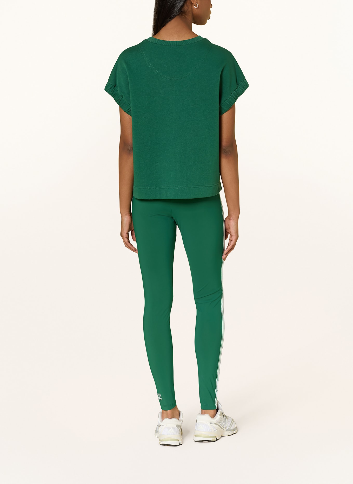 MARC CAIN Sweatshirt: 556 dark jade green