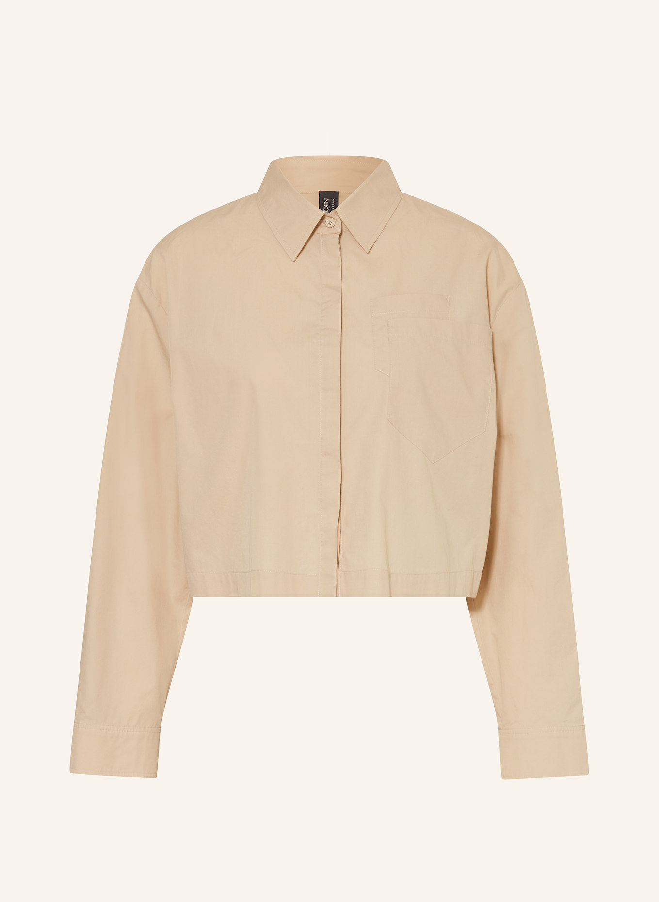 MARC CAIN Hemdbluse: 610 light stone