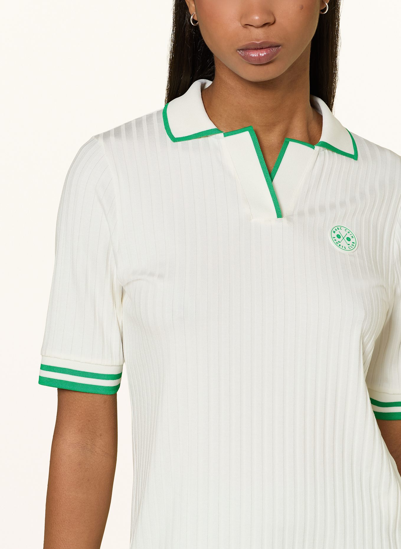 MARC CAIN Strick-Poloshirt: 110 off