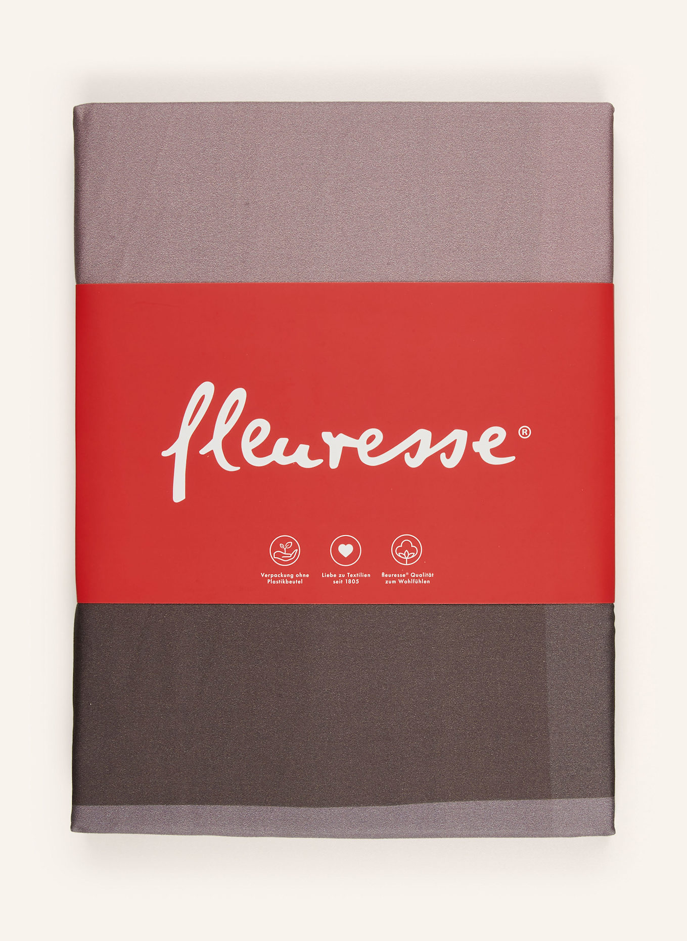 fleuresse Bettwäsche BED ART S: GRAU/ BRAUN