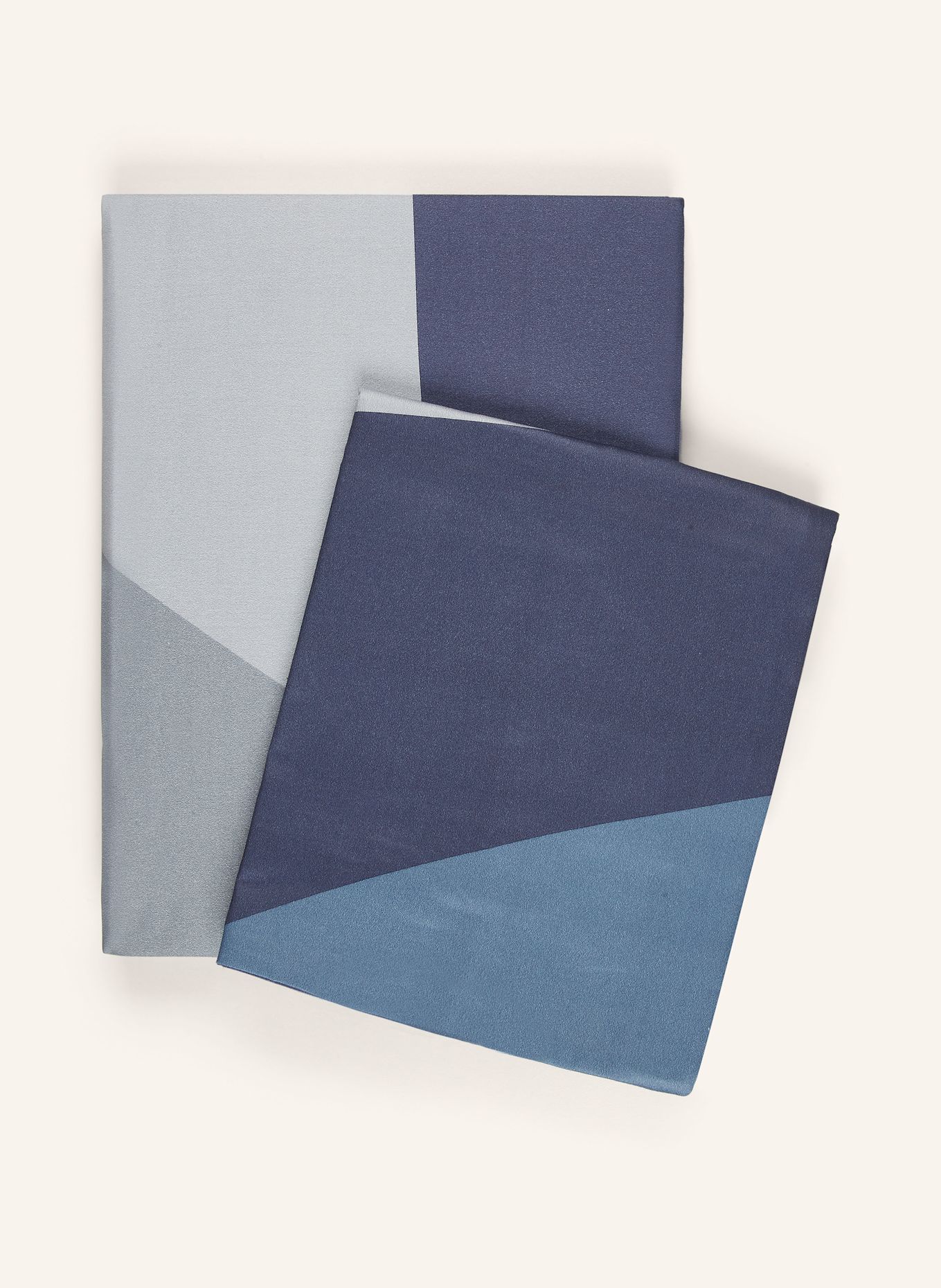 fleuresse Pościel BED ART SMALL: SZARY / GRANATOWY / NIEBIESKI