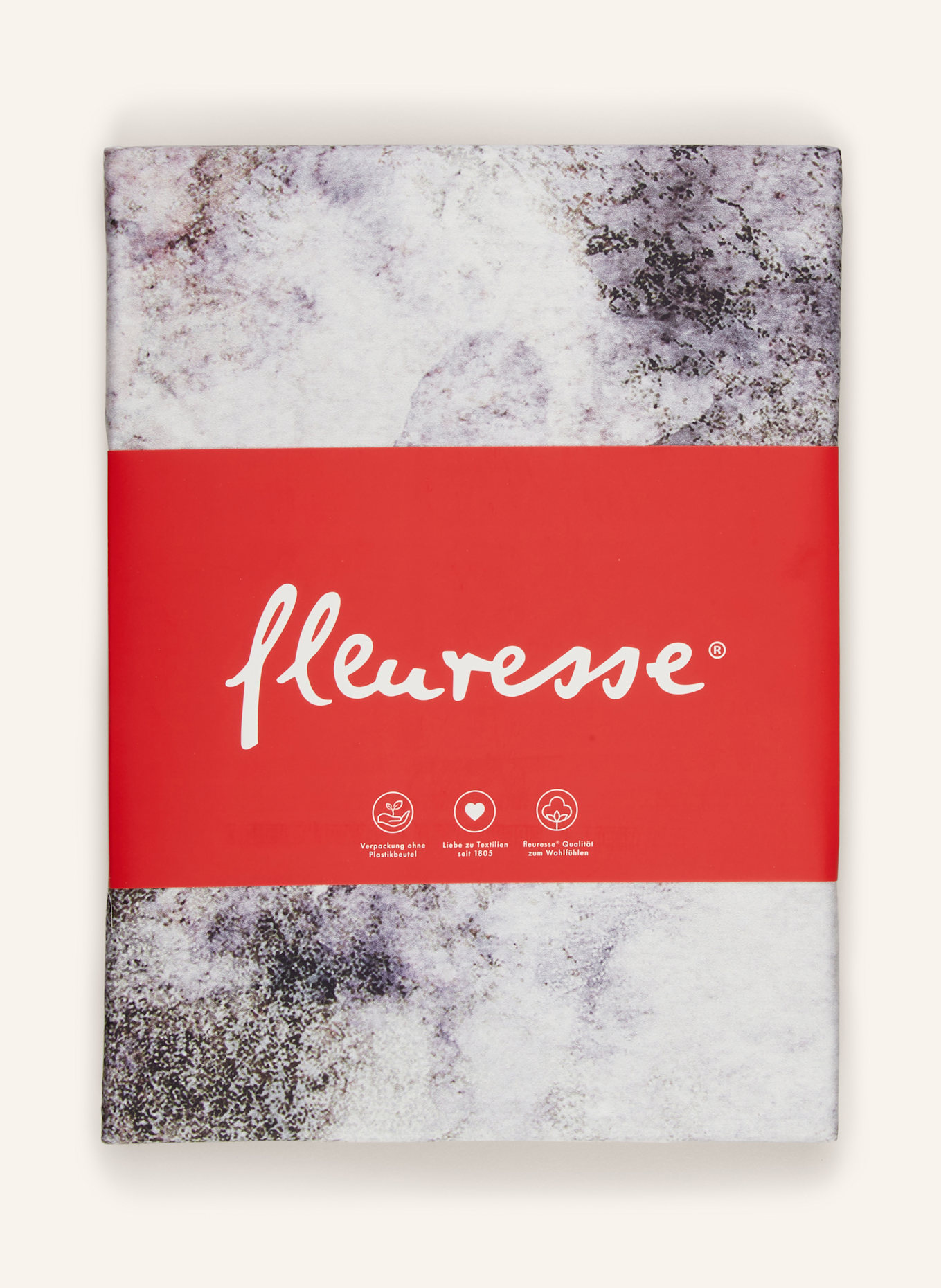 fleuresse Pościel BED ART SMALL: SZARY / BRĄZOWY