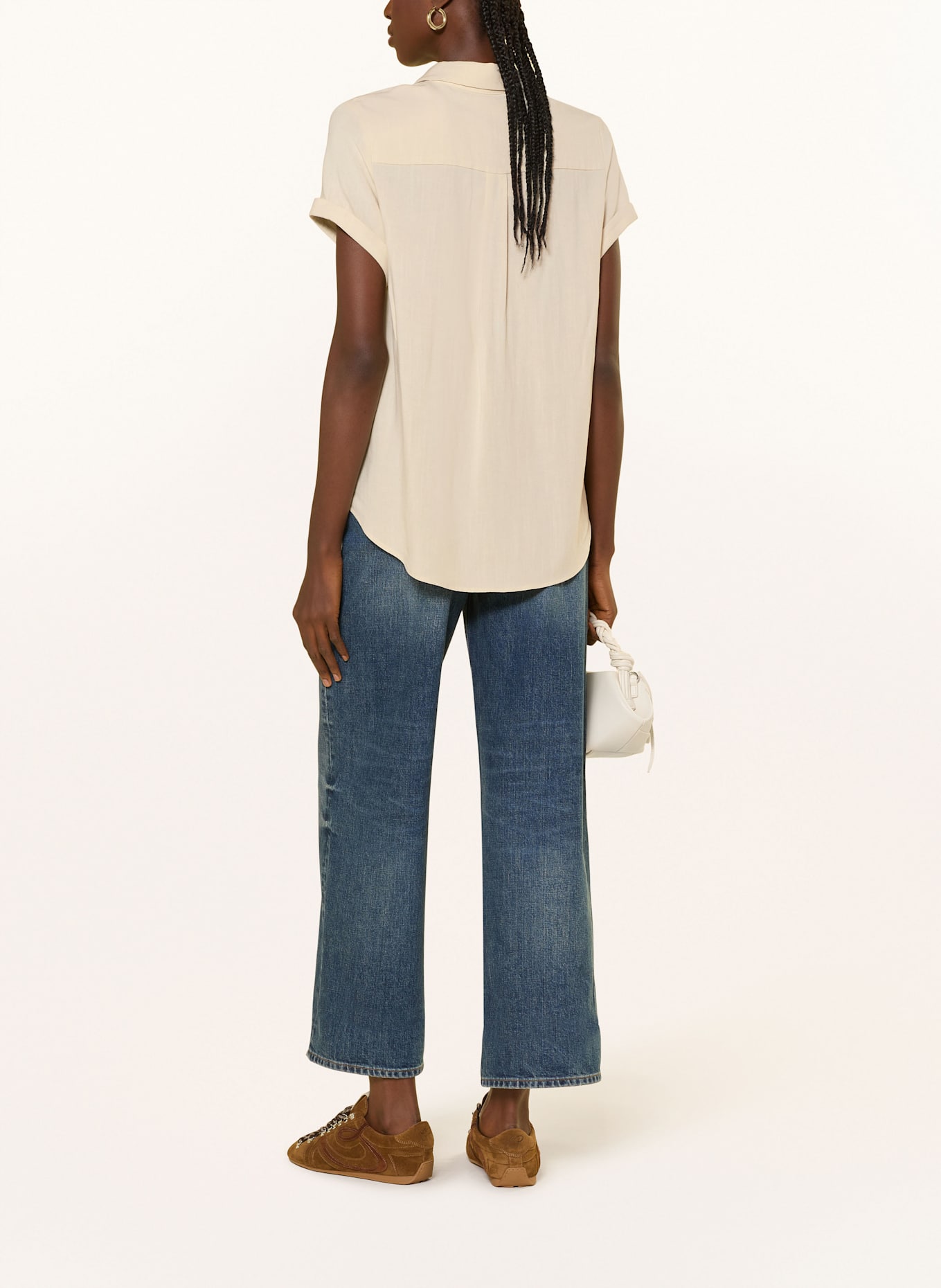 SAMSØE  SAMSØE SAMAJANA shirt blouse: ECRU