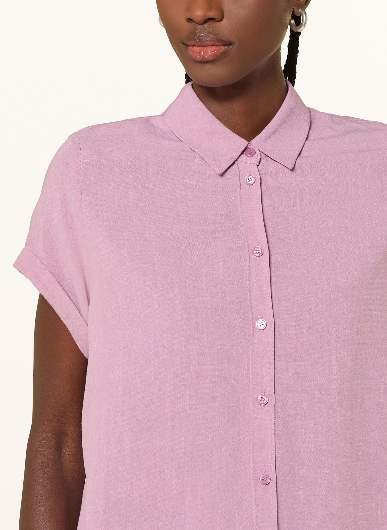 SAMSØE  SAMSØE Košilová halenka SAMAJANA: RŮŽOVÁ