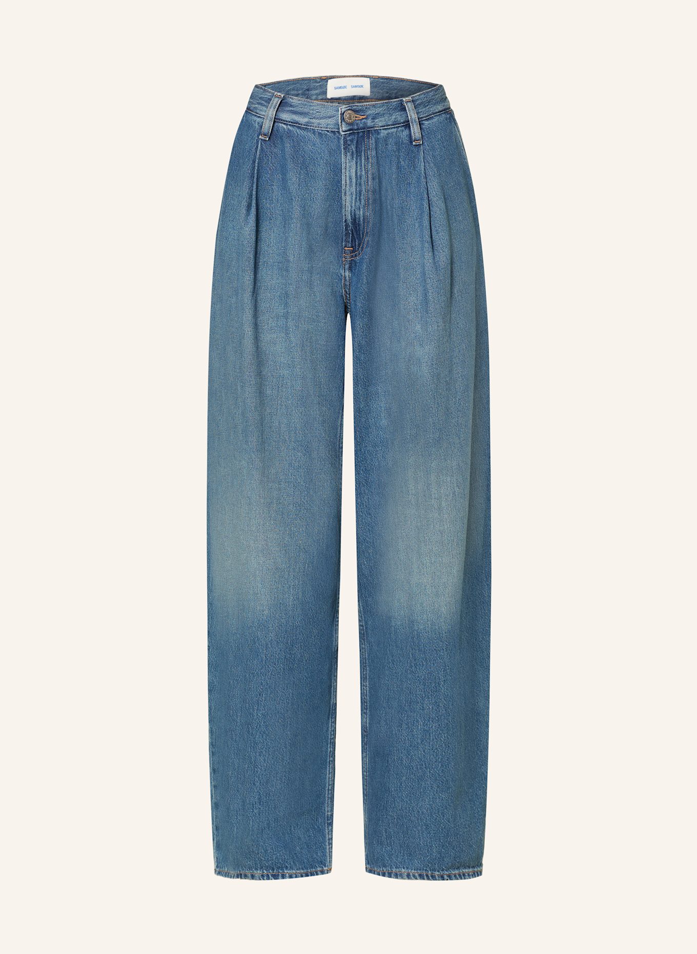 SAMSØE  SAMSØE Wide Leg Jeans SAHARPER: CLR002512 Fluid denim