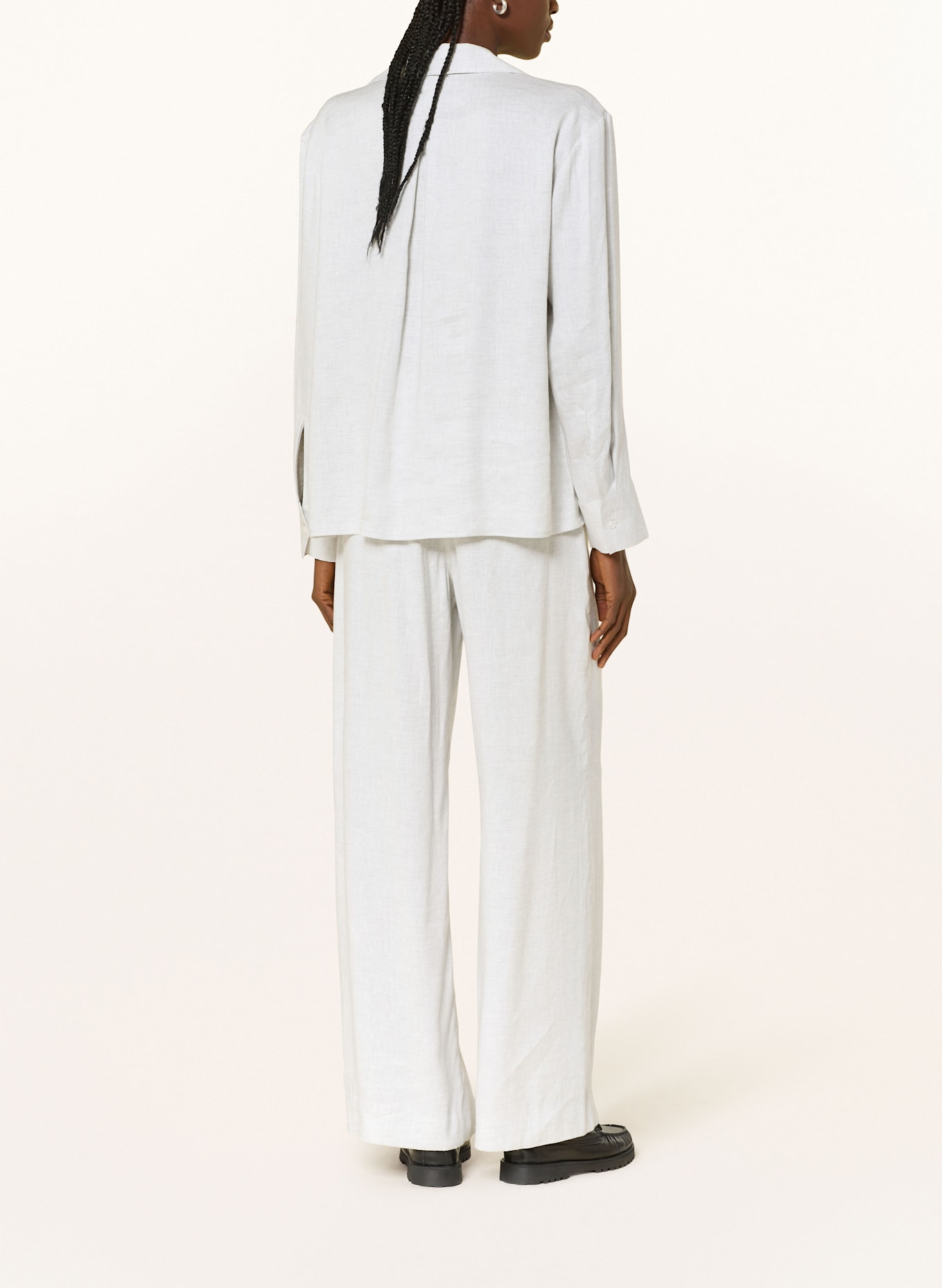 SAMSØE  SAMSØE Bluse SAIBEN: HELLGRAU