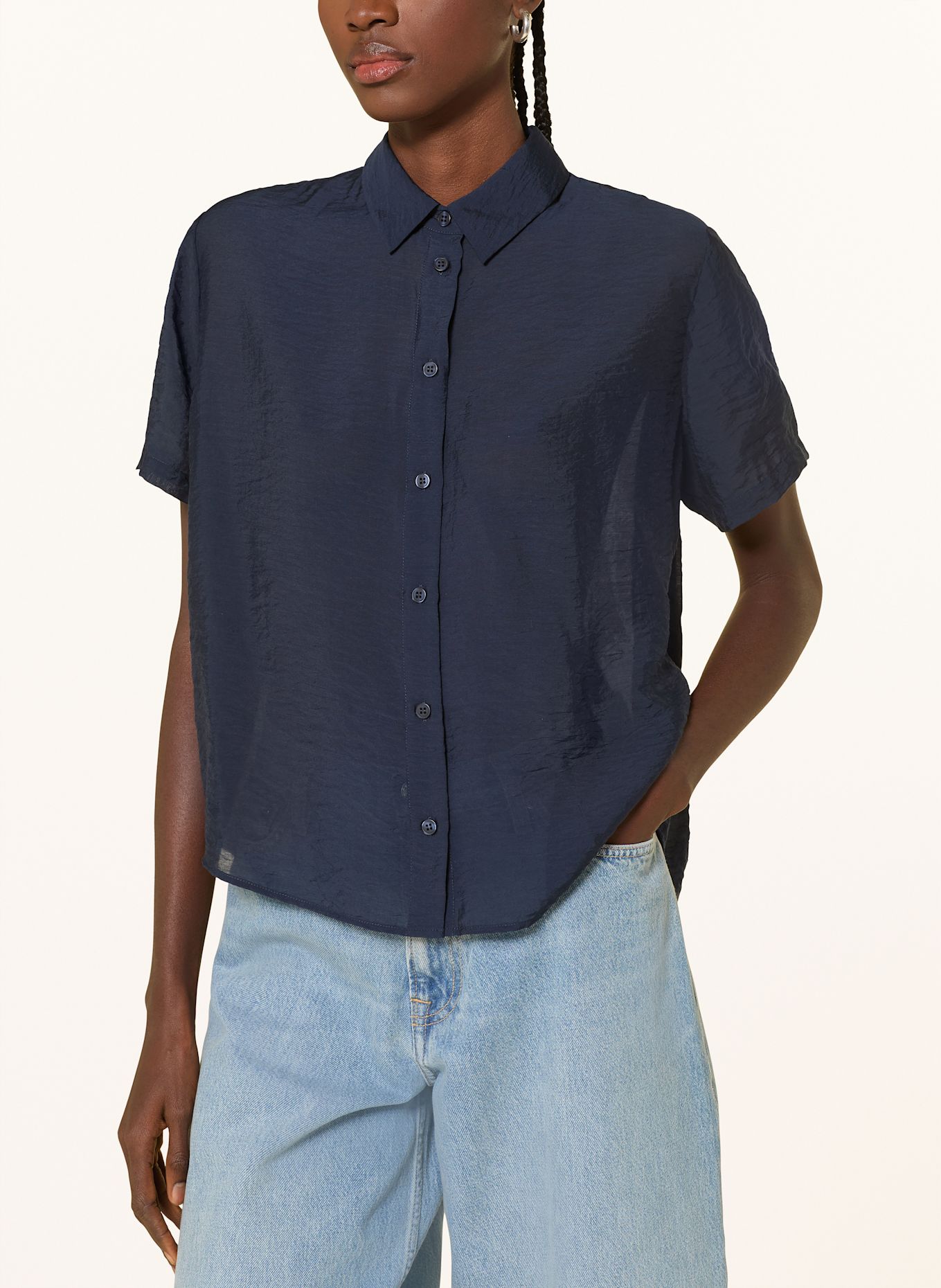 SAMSØE  SAMSØE Shirt blouse SAMINA: DARK BLUE