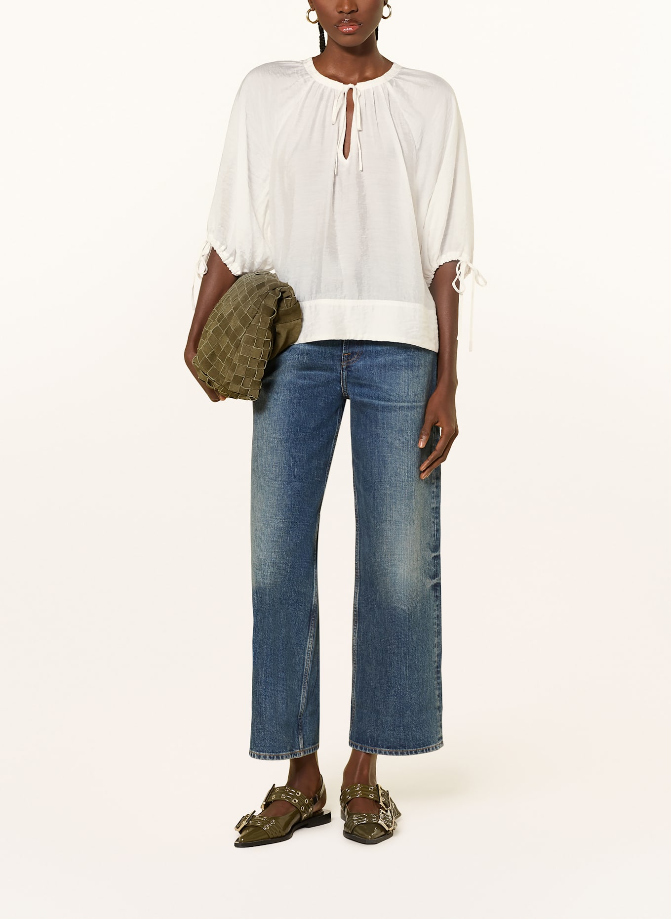 SAMSØE  SAMSØE Shirt blouse SAMETERAN: CREAM