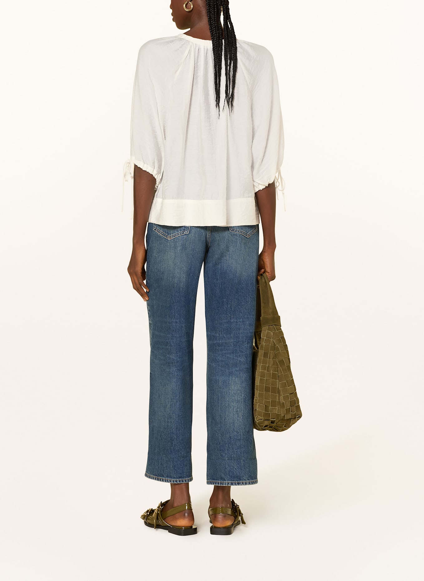 SAMSØE  SAMSØE Shirt blouse SAMETERAN: CREAM