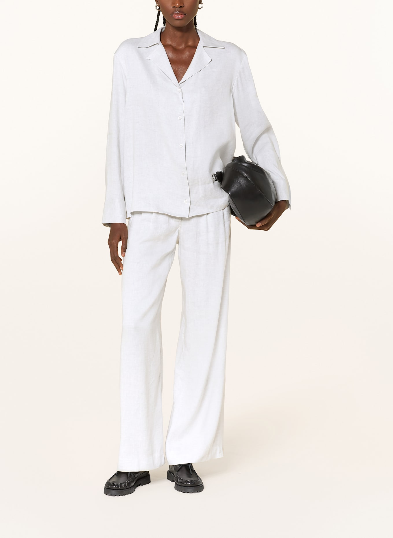 SAMSØE  SAMSØE Marlene kalhoty SAIBEN: SVĚTLE ŠEDÁ