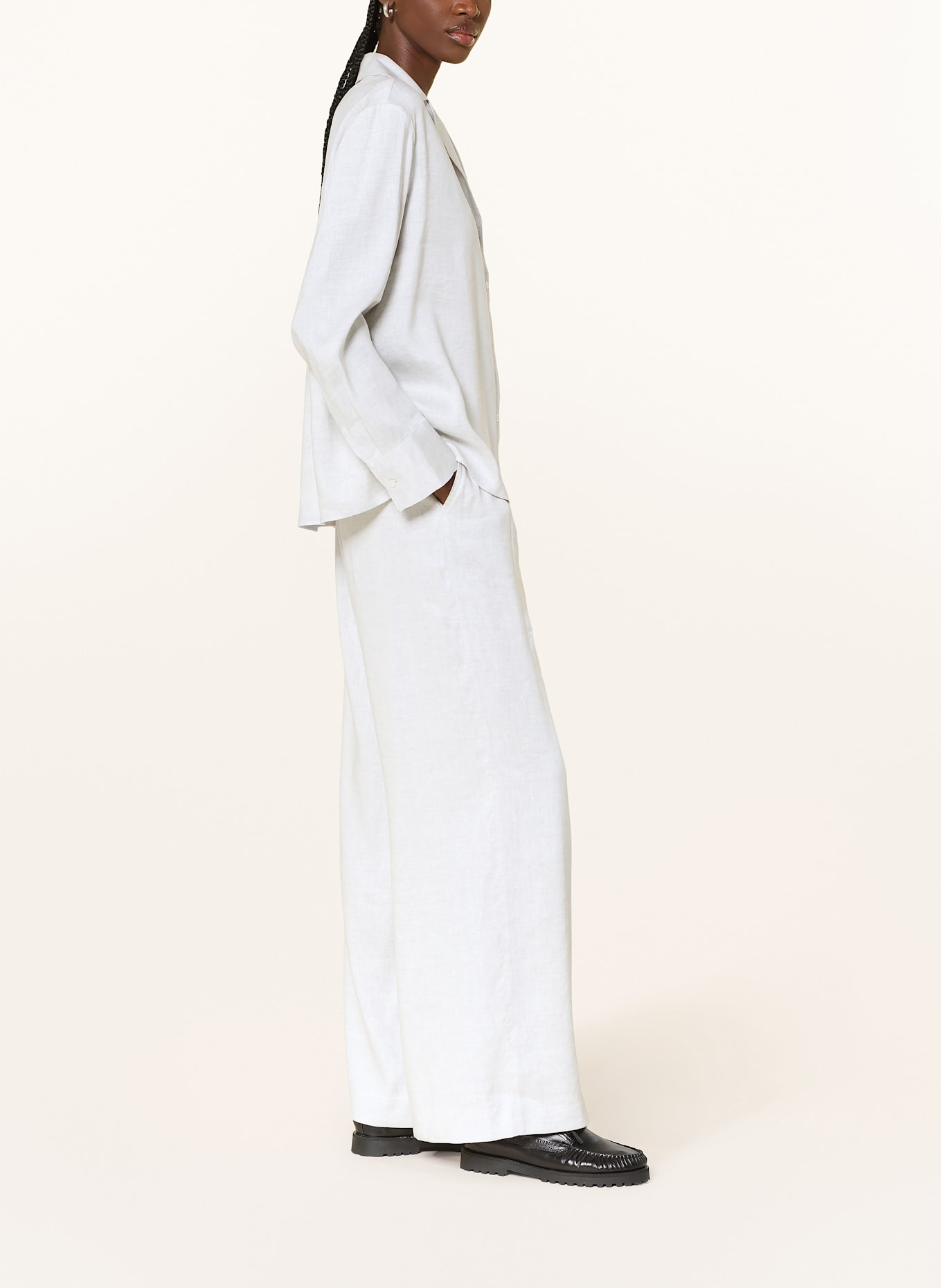 SAMSØE  SAMSØE Marlene kalhoty SAIBEN: SVĚTLE ŠEDÁ