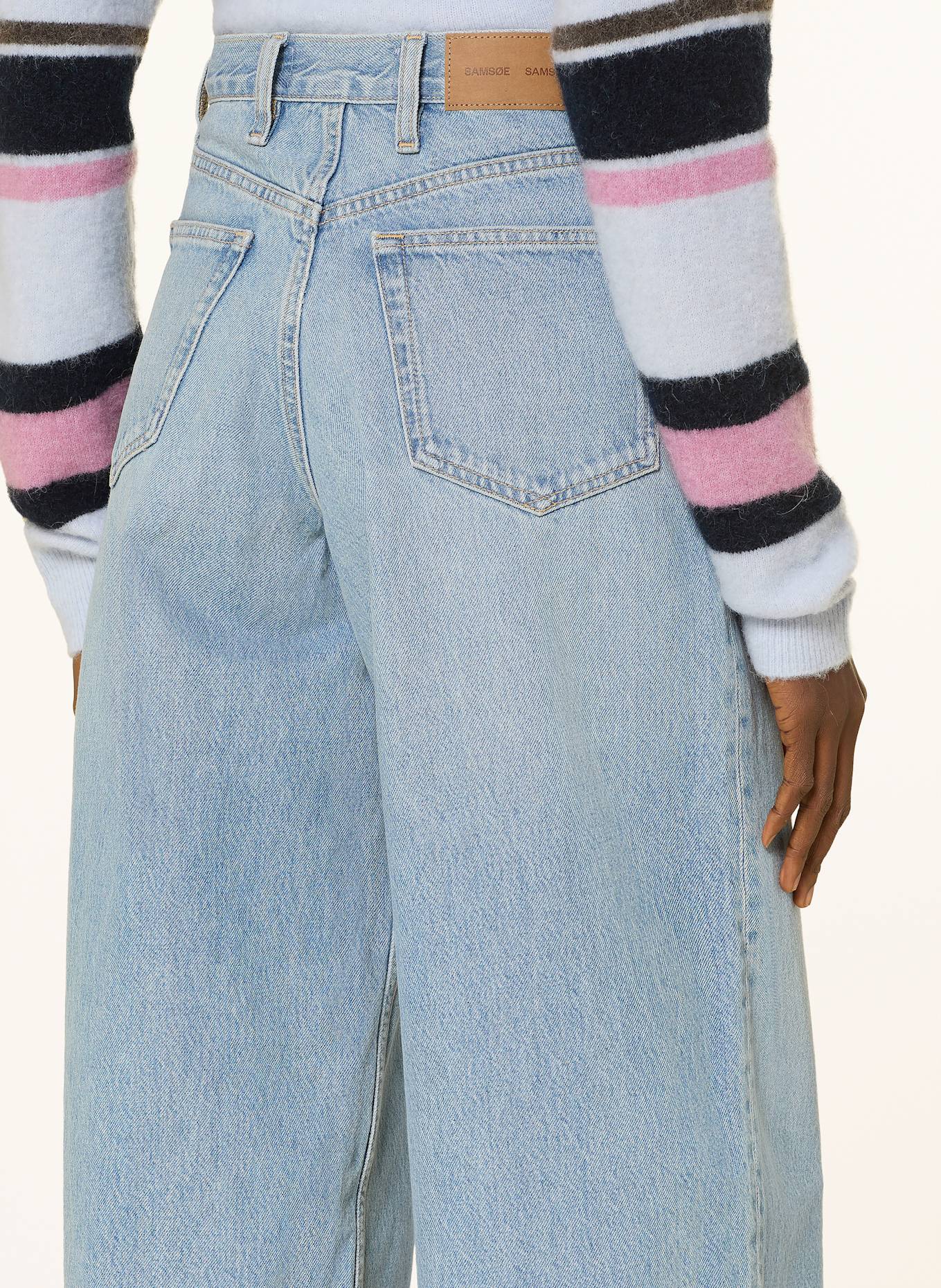 SAMSØE  SAMSØE 3/4-Jeans SAHARPER: HELLBLAU