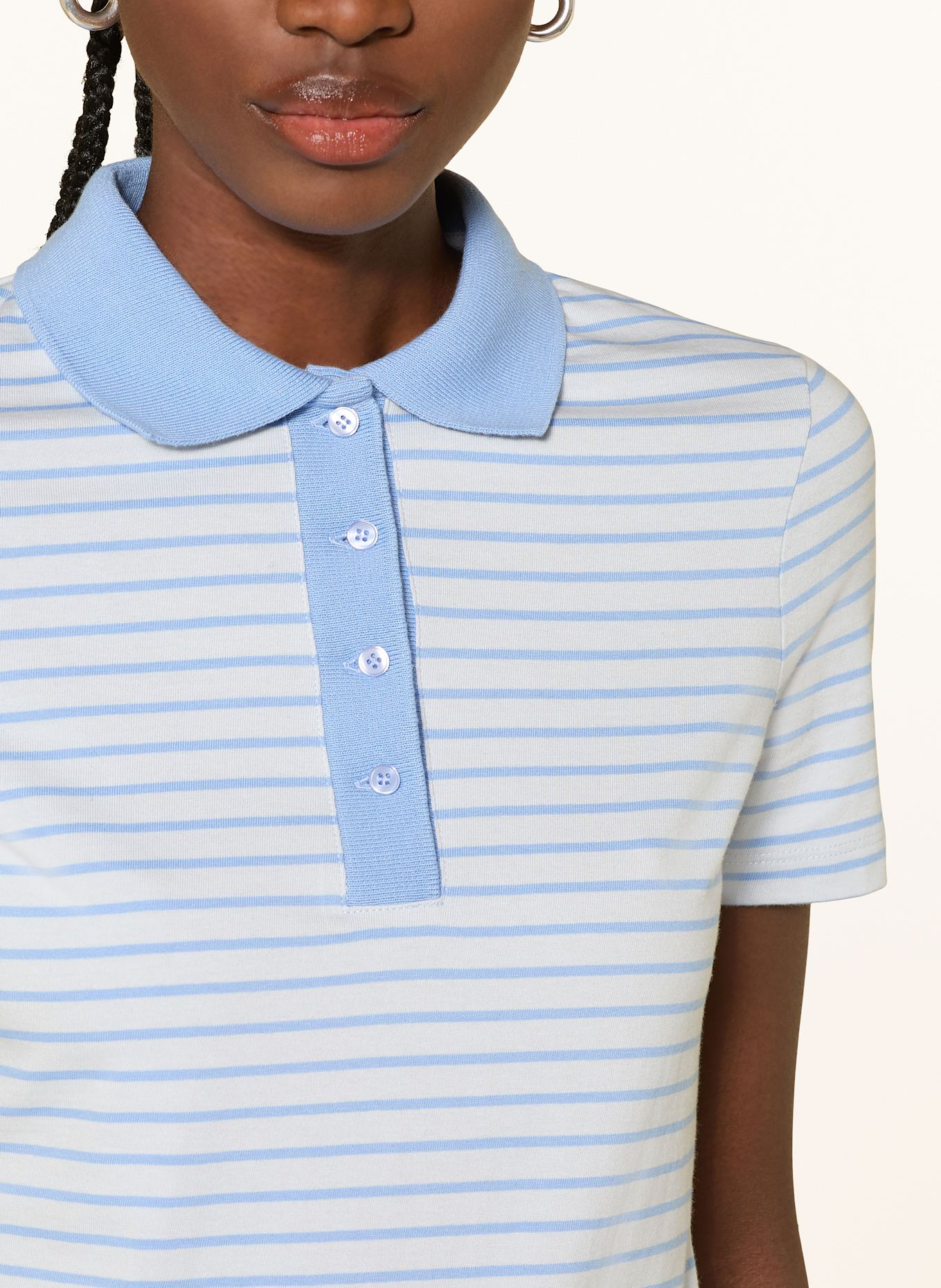 SAMSØE  SAMSØE Tričko SAELLA: TMAVĚ MODRÁ