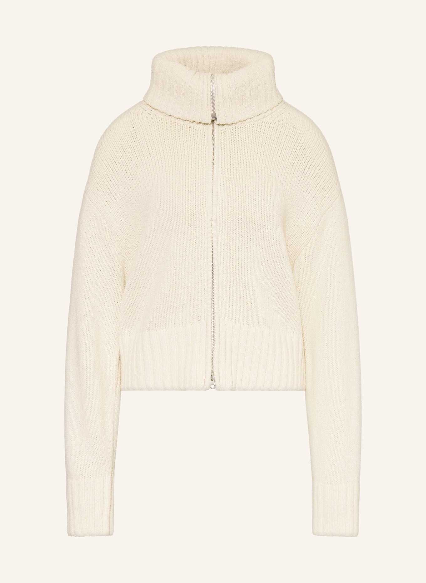 SAMSØE SAMSØE Pletený kardigan SAJASMIN: REŽNÁ