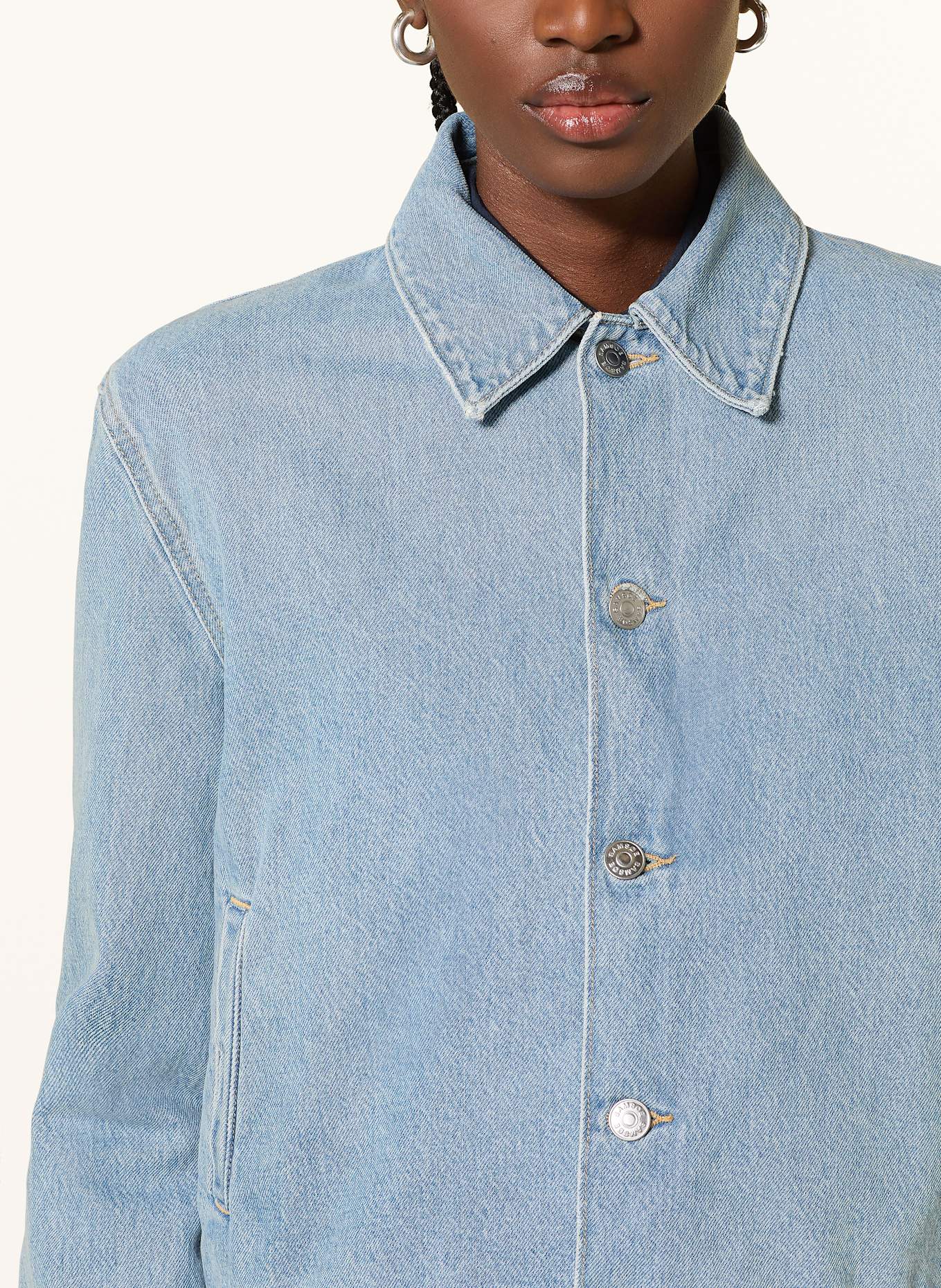 SAMSØE  SAMSØE Jeansjacke SANANA: HELLBLAU