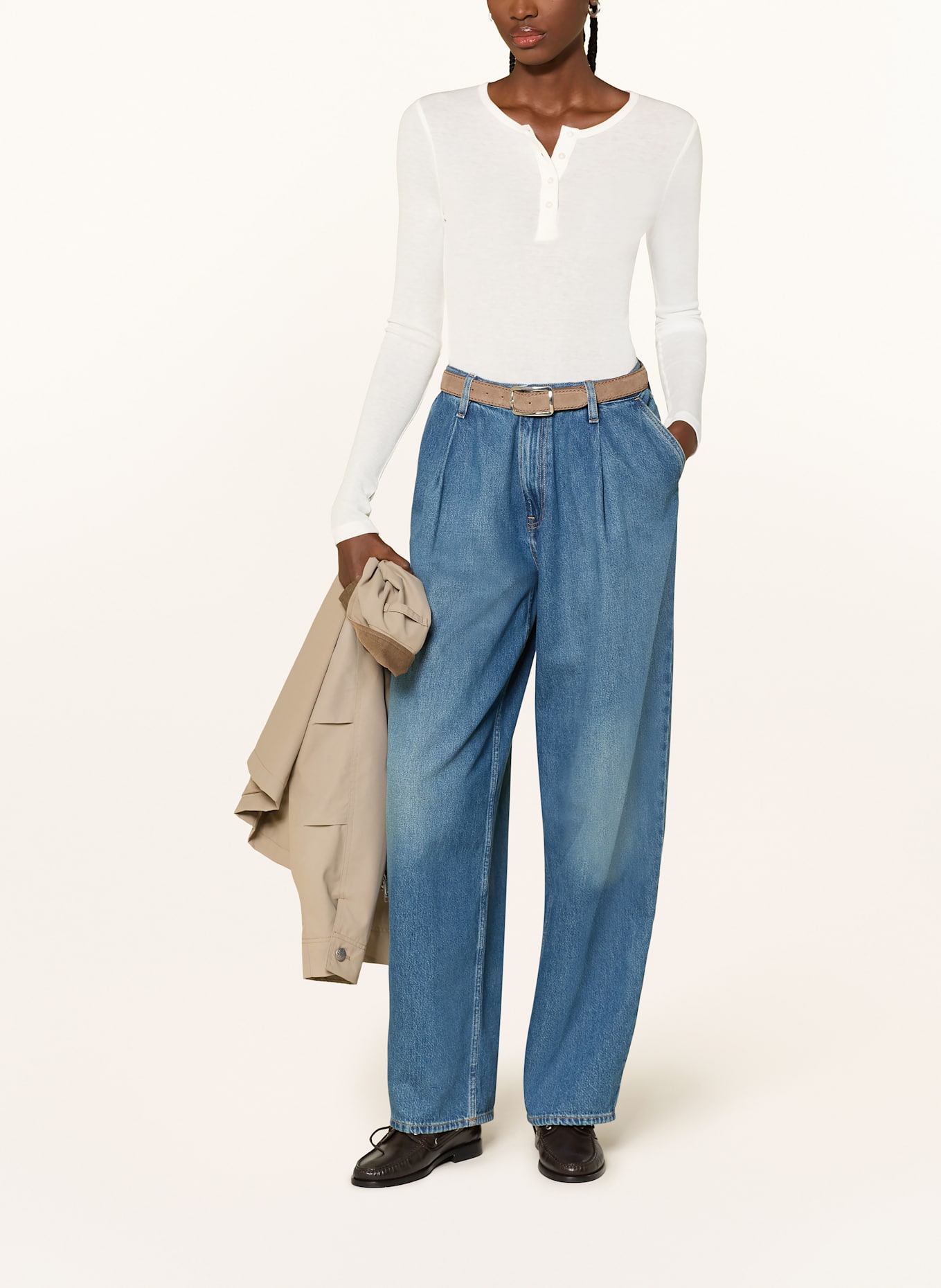 SAMSØE  SAMSØE Longsleeve SADODO: CREME