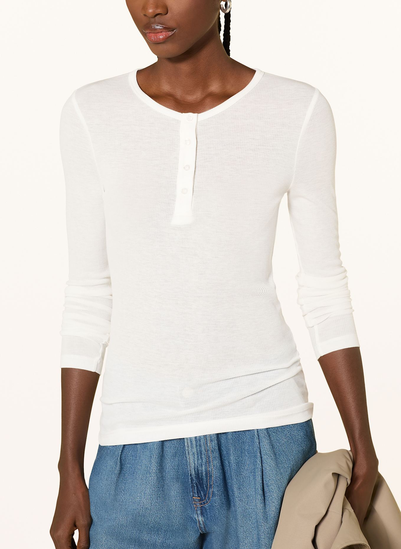 SAMSØE  SAMSØE Longsleeve SADODO: CREME