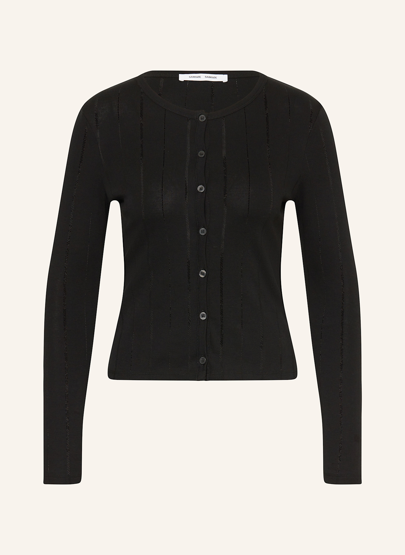 SAMSØE  SAMSØE Kardigan SAJUNES: CZARNY