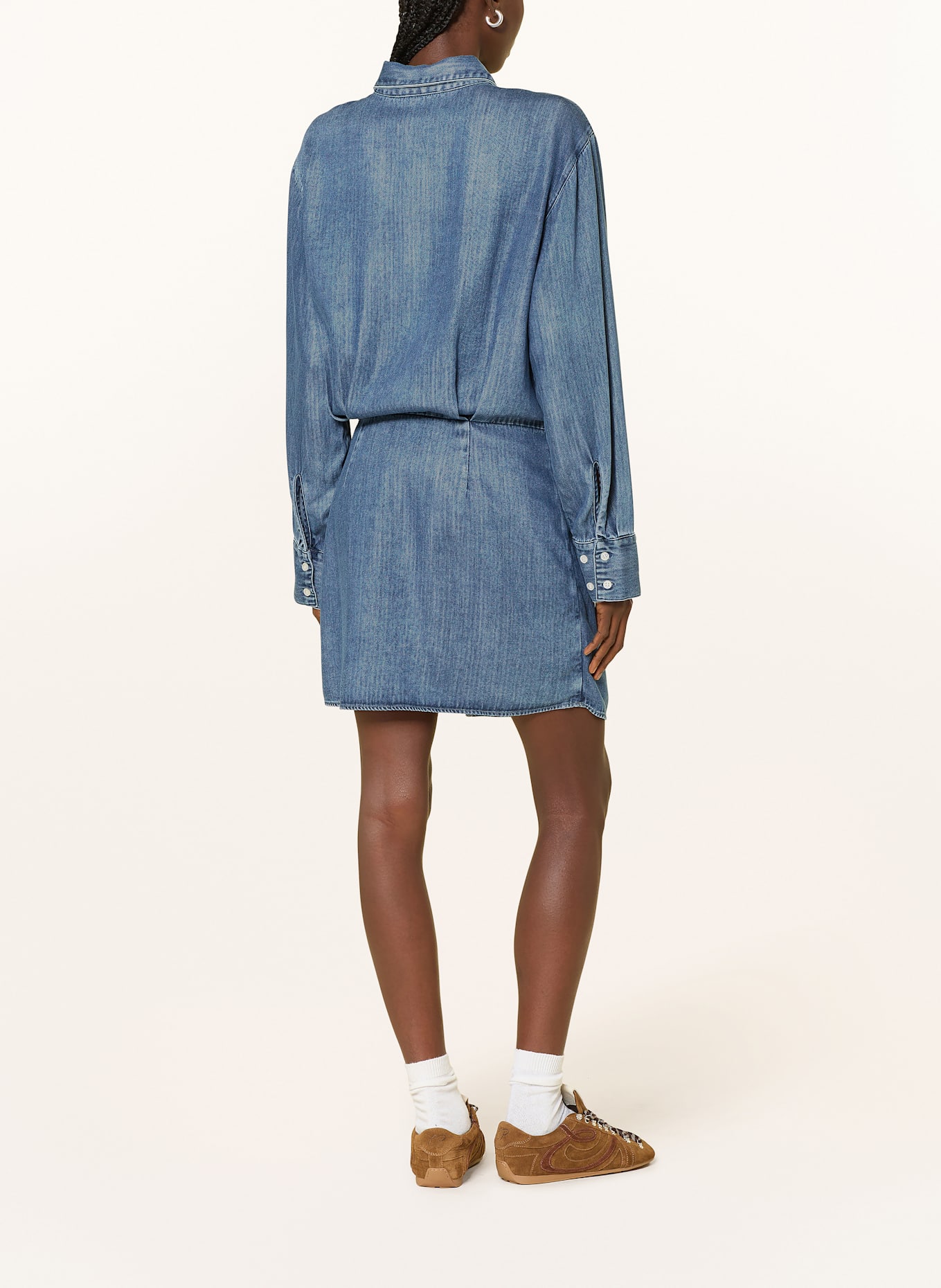 SAMSØE  SAMSØE SASKY denim dress: BLUE