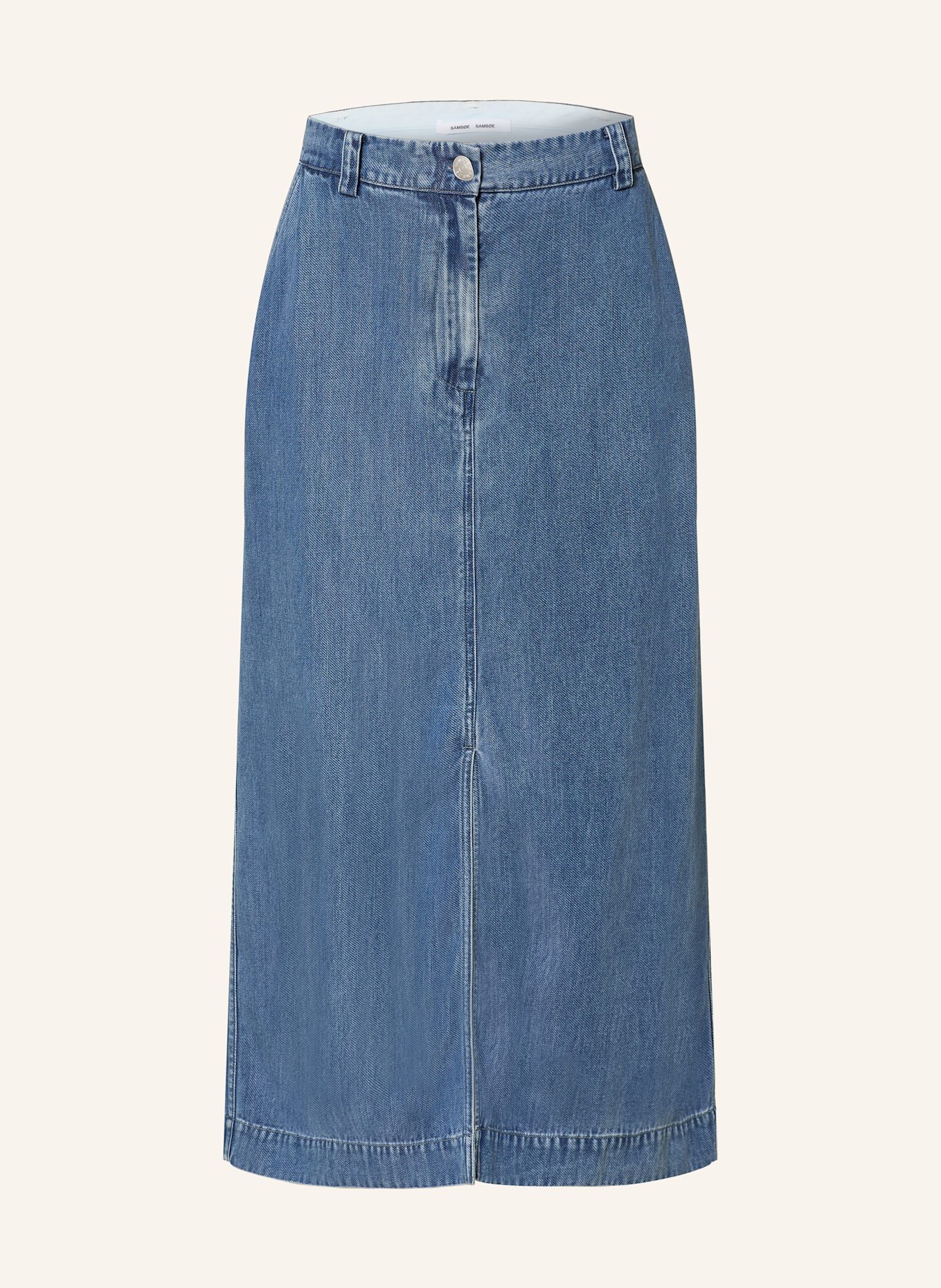 SAMSØE  SAMSØE Spódnica jeansowa SATOVES: CLR002201 Medium denim blue